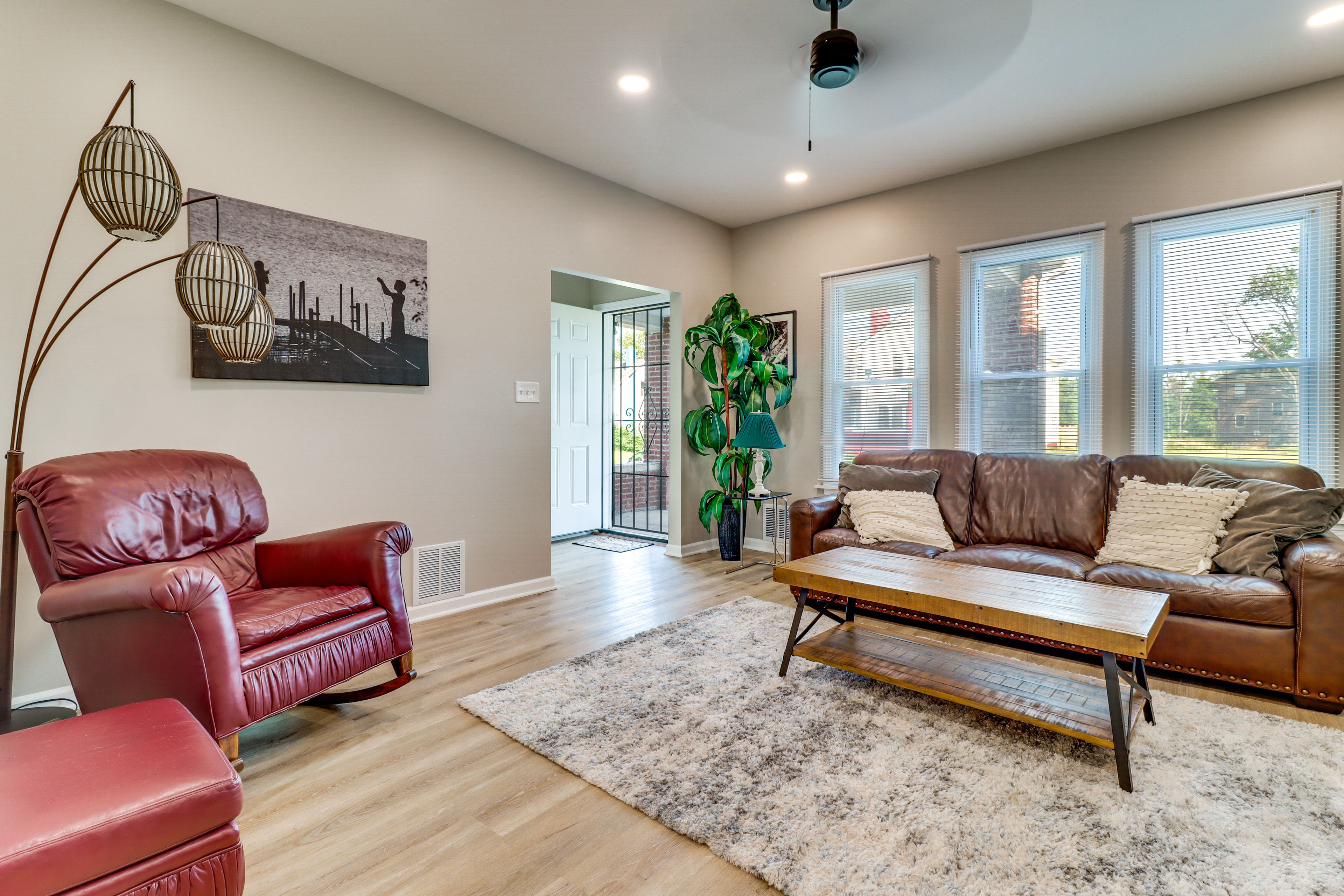 Living Room | Electric Fireplace