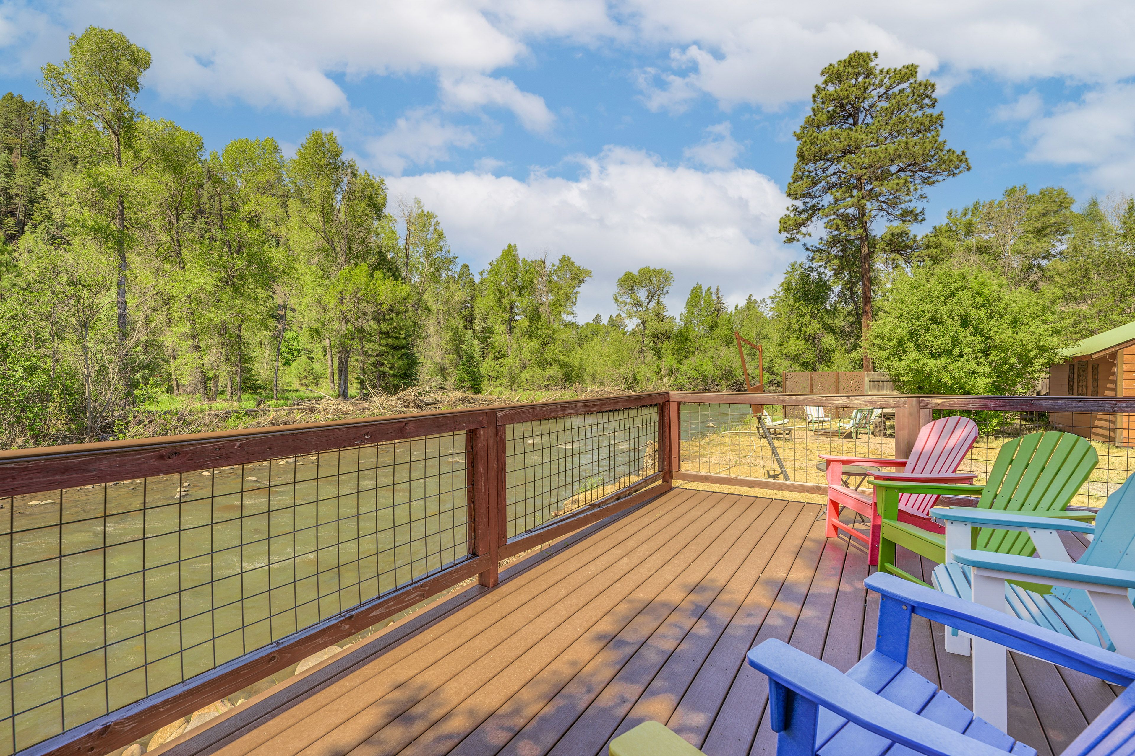 Pagosa Springs Vacation Rental | 3BR | 2BA | 1,753 Sq Ft | Steps to Enter