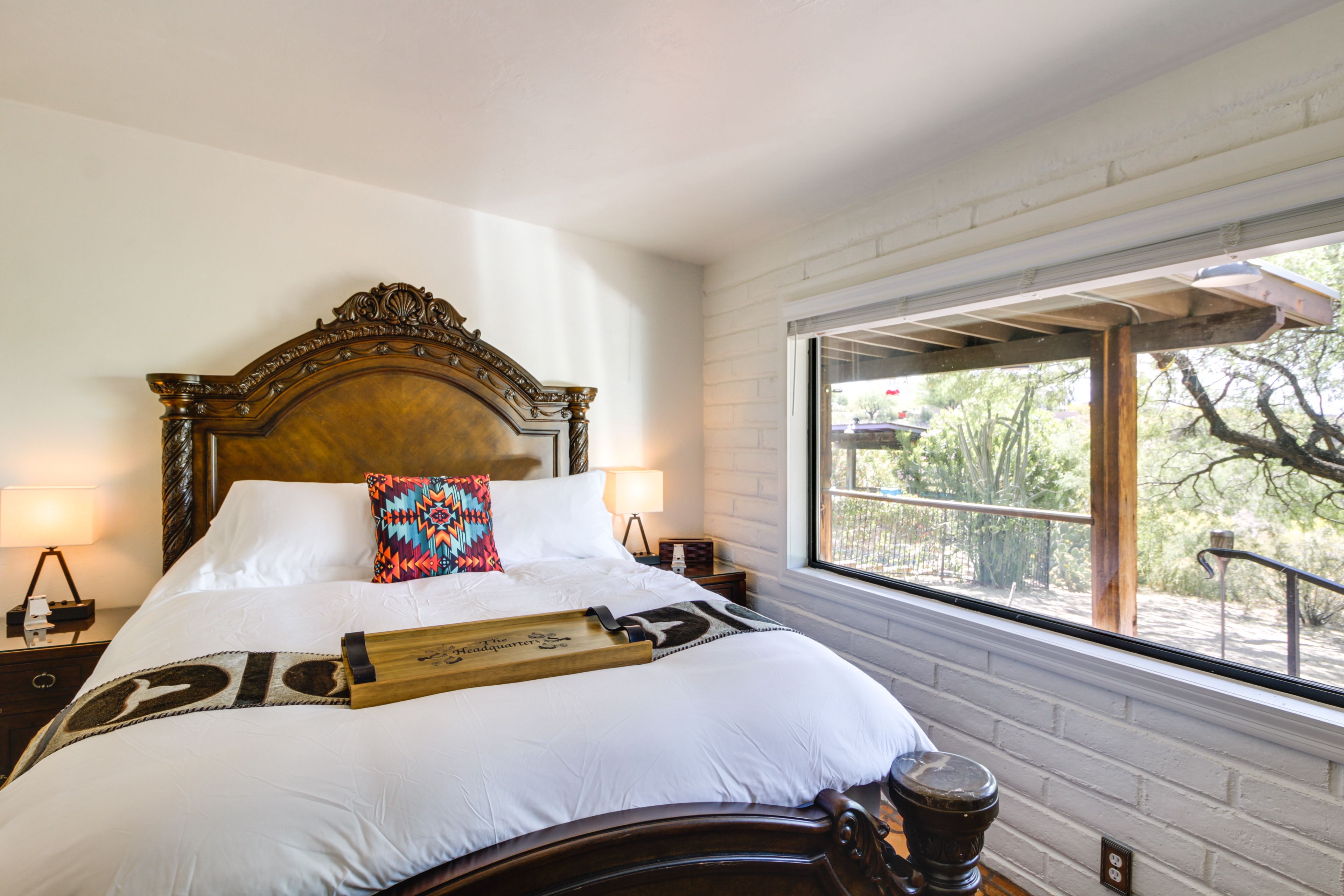 The Headquarters | Bedroom 1 | Queen Bed | 1st Floor