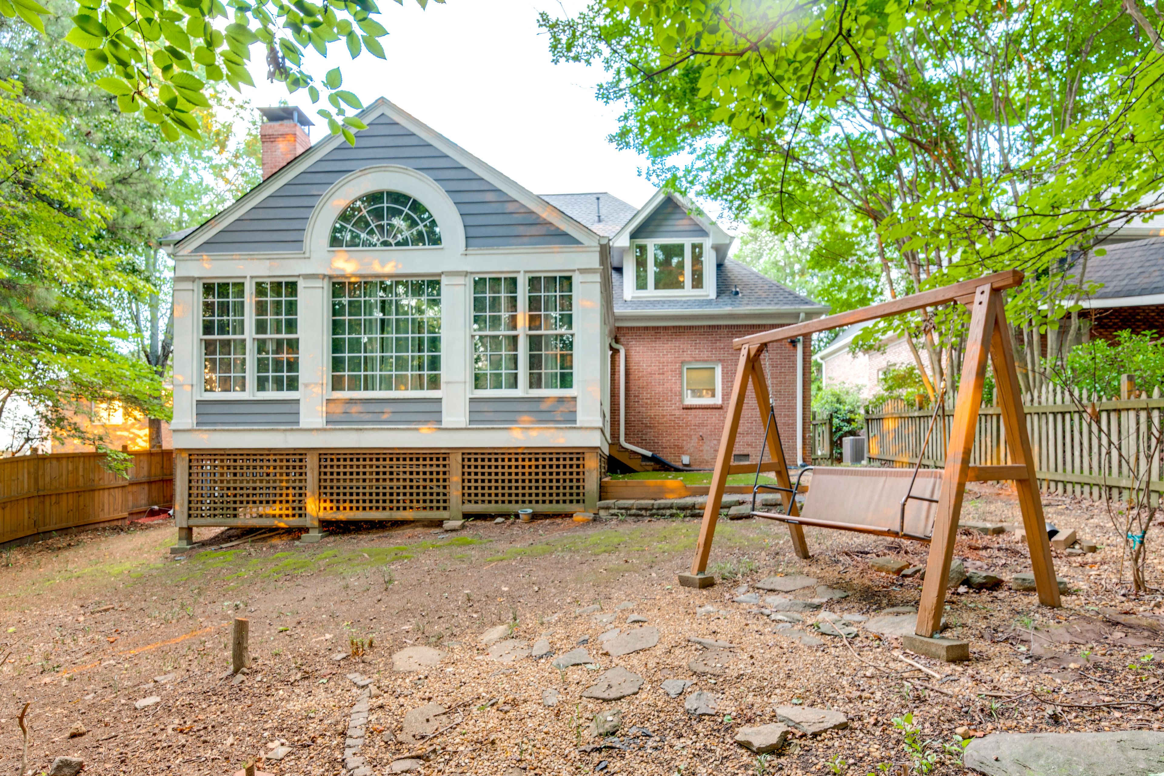 Fenced Backyard