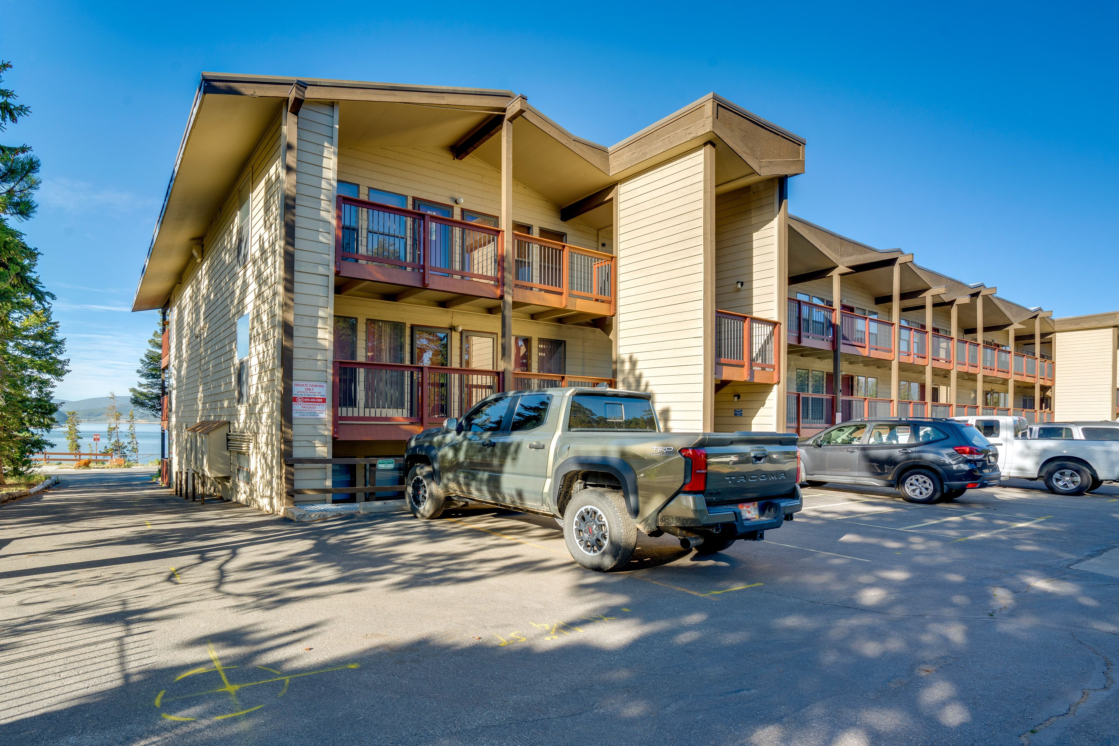 Designated Parking Space | 1 Vehicle | Visitor Spaces | First-Come, First-Served