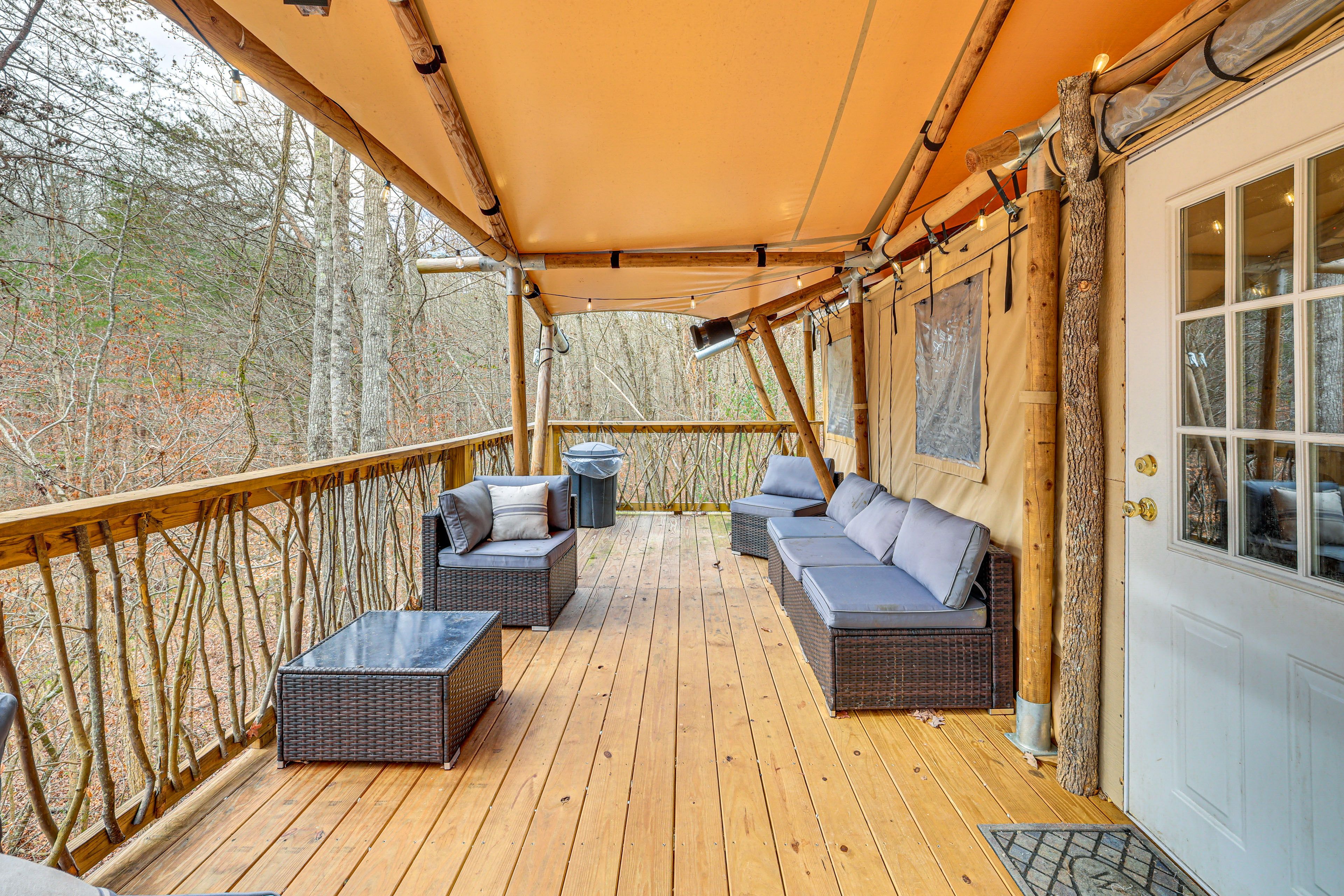 'Appalachian' Exterior | Wraparound Deck | Private Hot Tub | Fire Pit