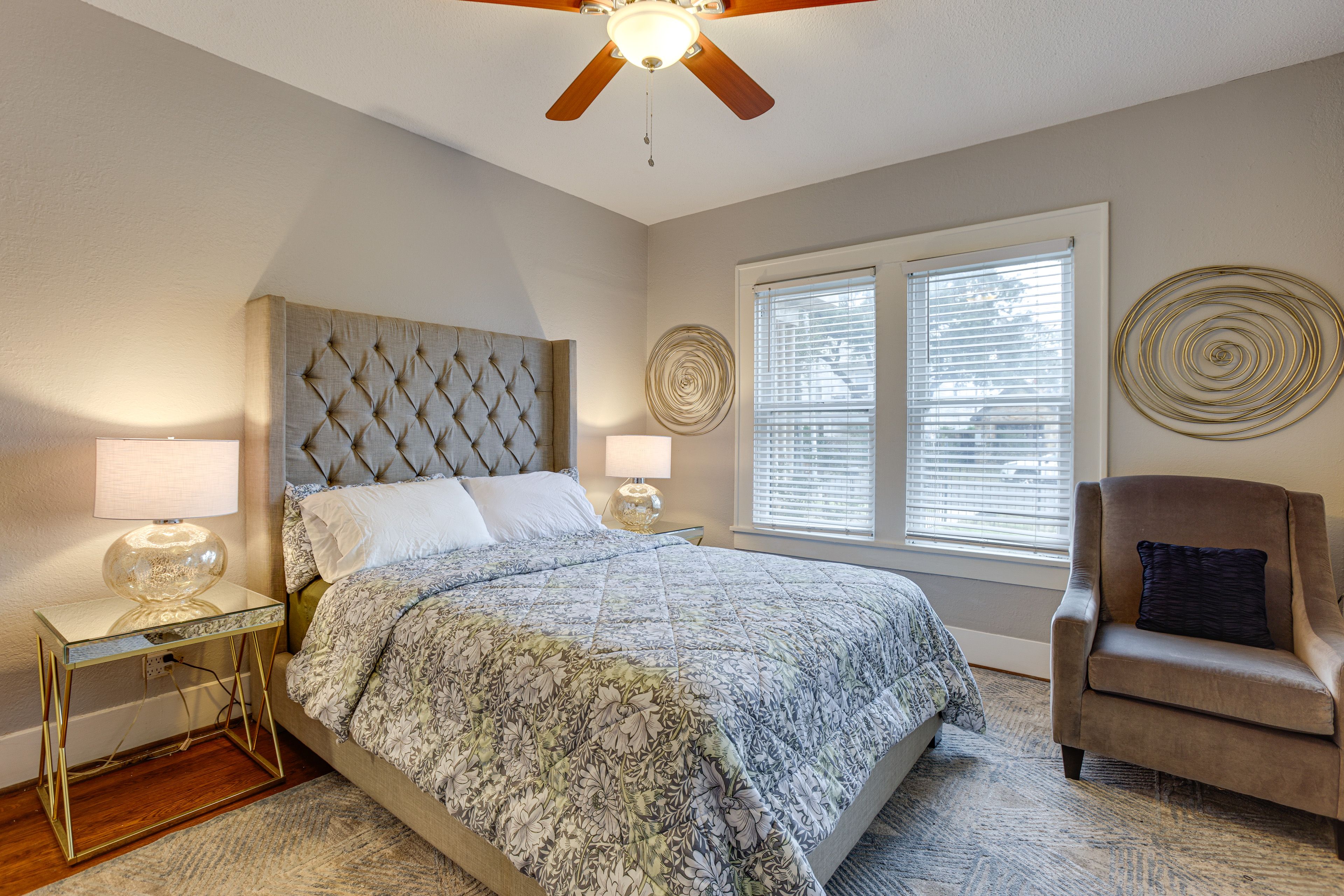 Downstairs Unit | Bedroom 2 | Queen Bed | 1st Floor
