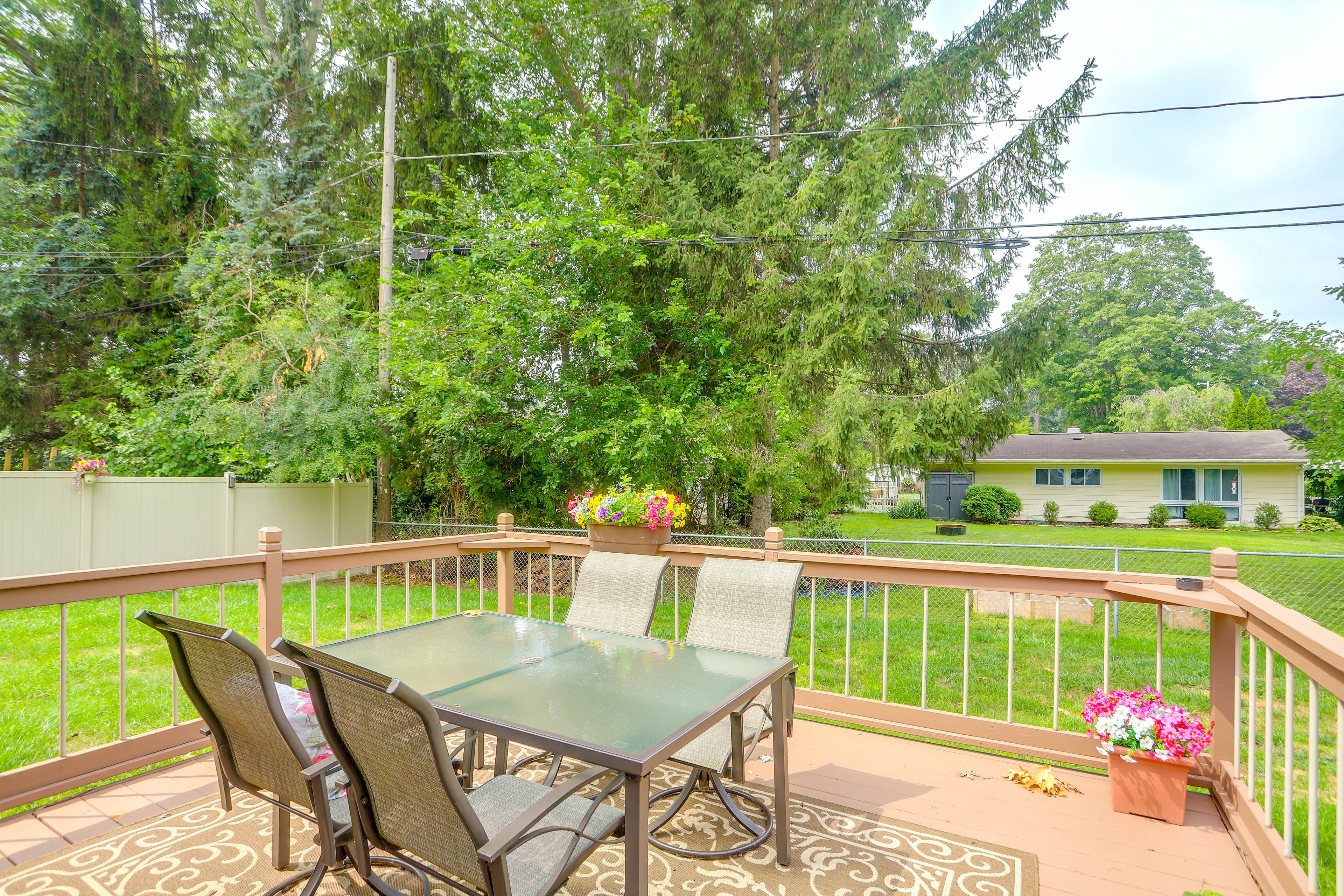 Exterior | Furnished Deck | Private Yard (Fully Fenced)