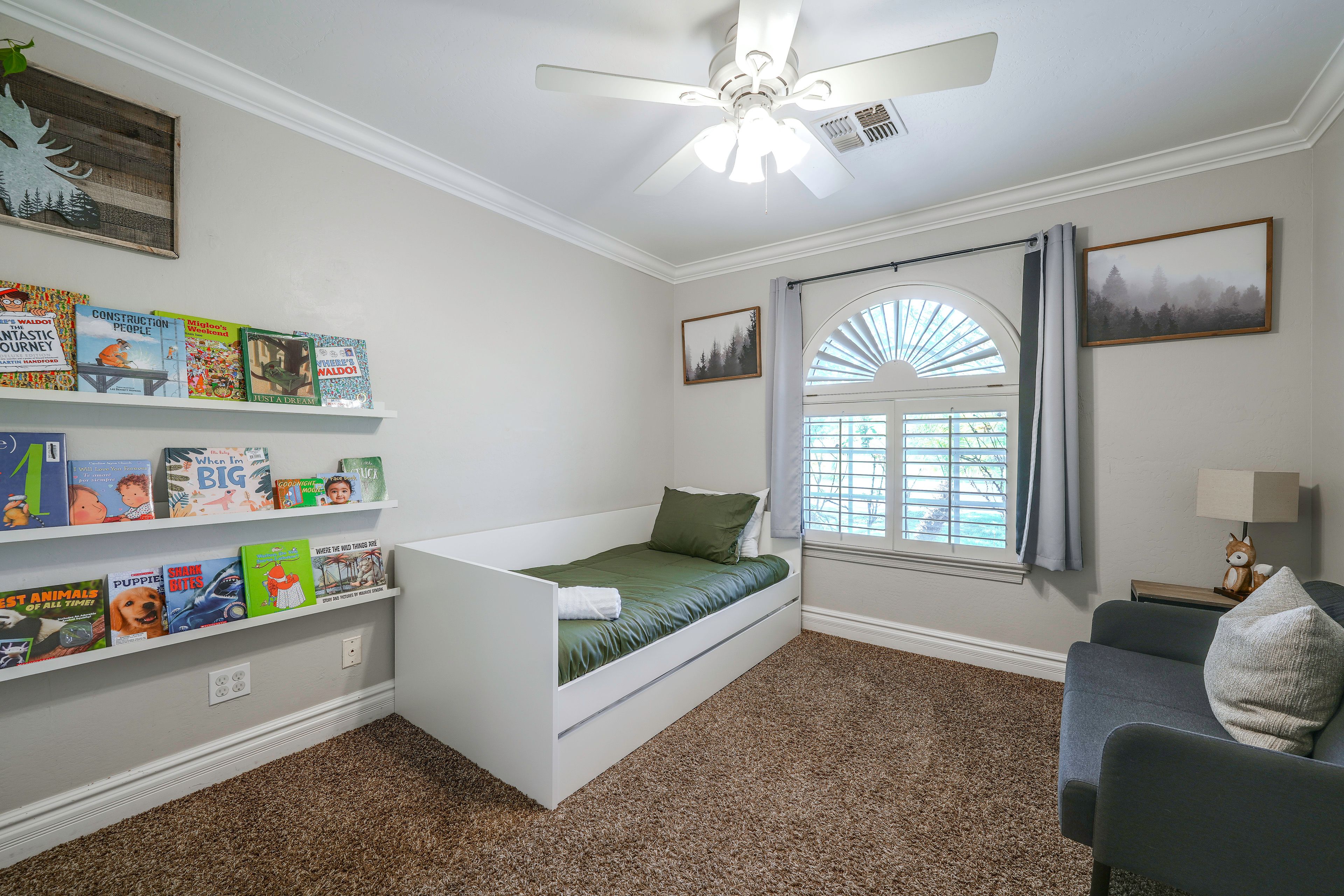 Bedroom 3 | Twin Daybed w/ Twin Trundle