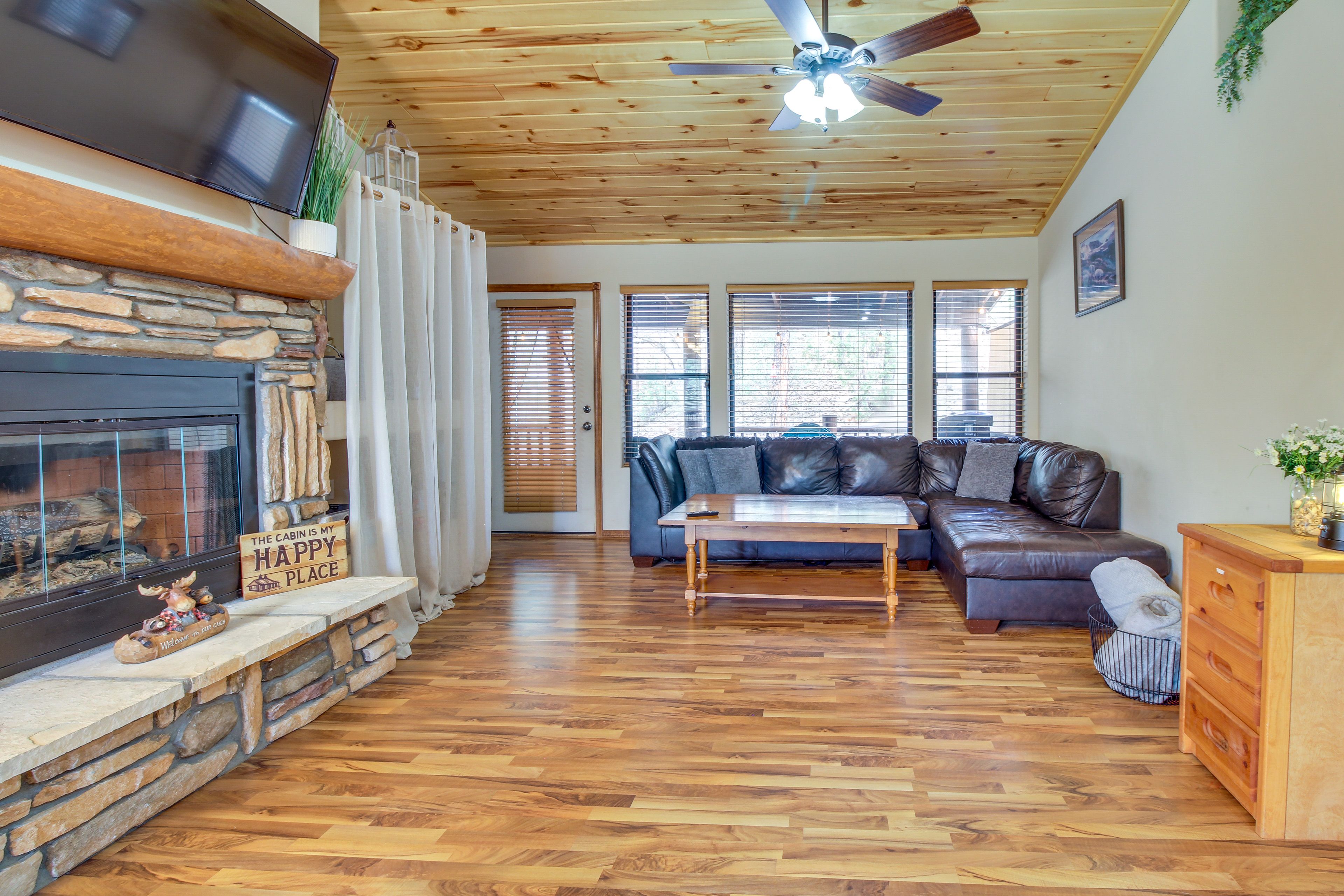 Living Area | Queen Sleeper Sofa