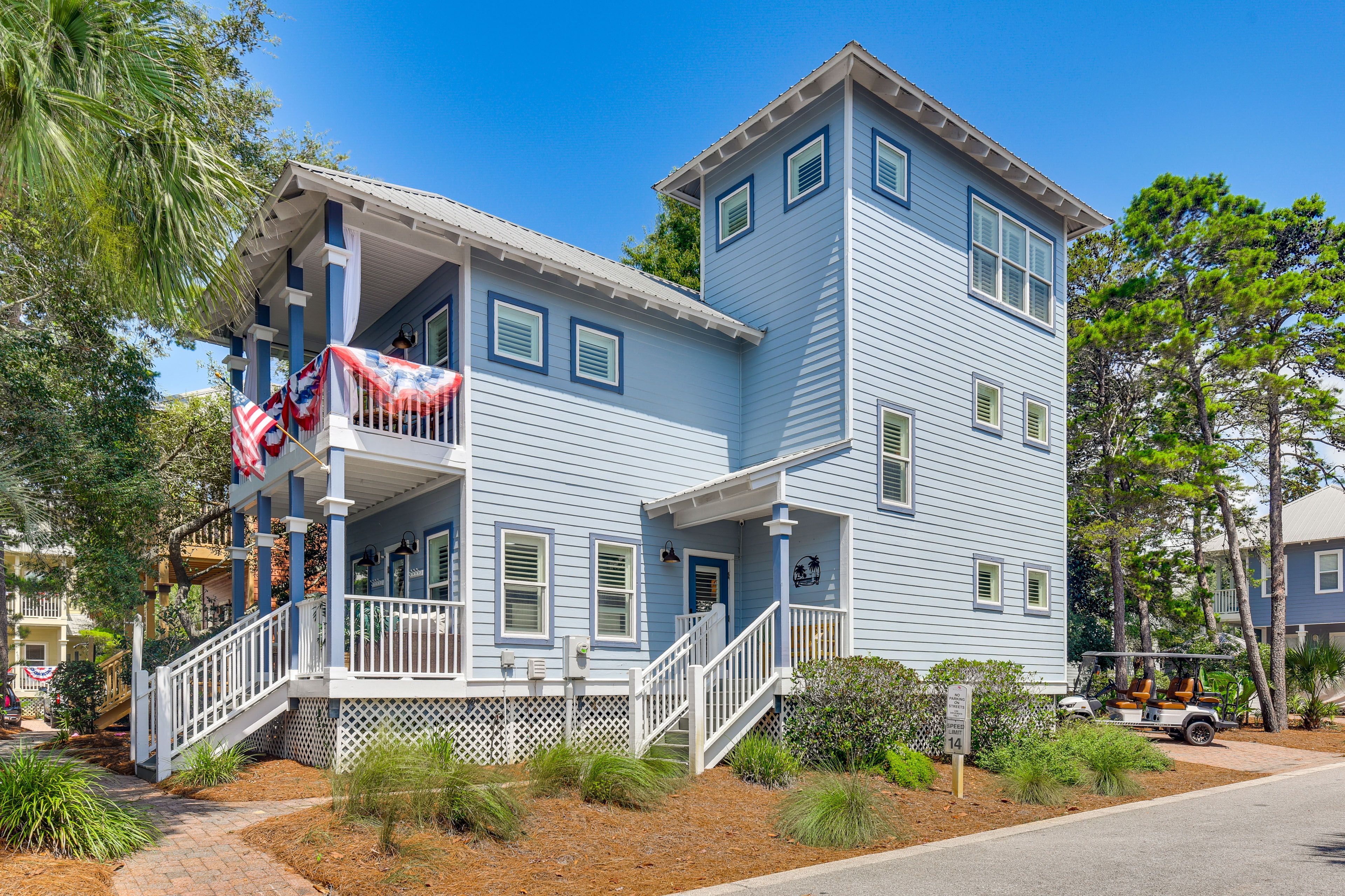Santa Rosa Beach Vacation Rental | 4BR + Loft | 3BA | 1,785 Sq Ft