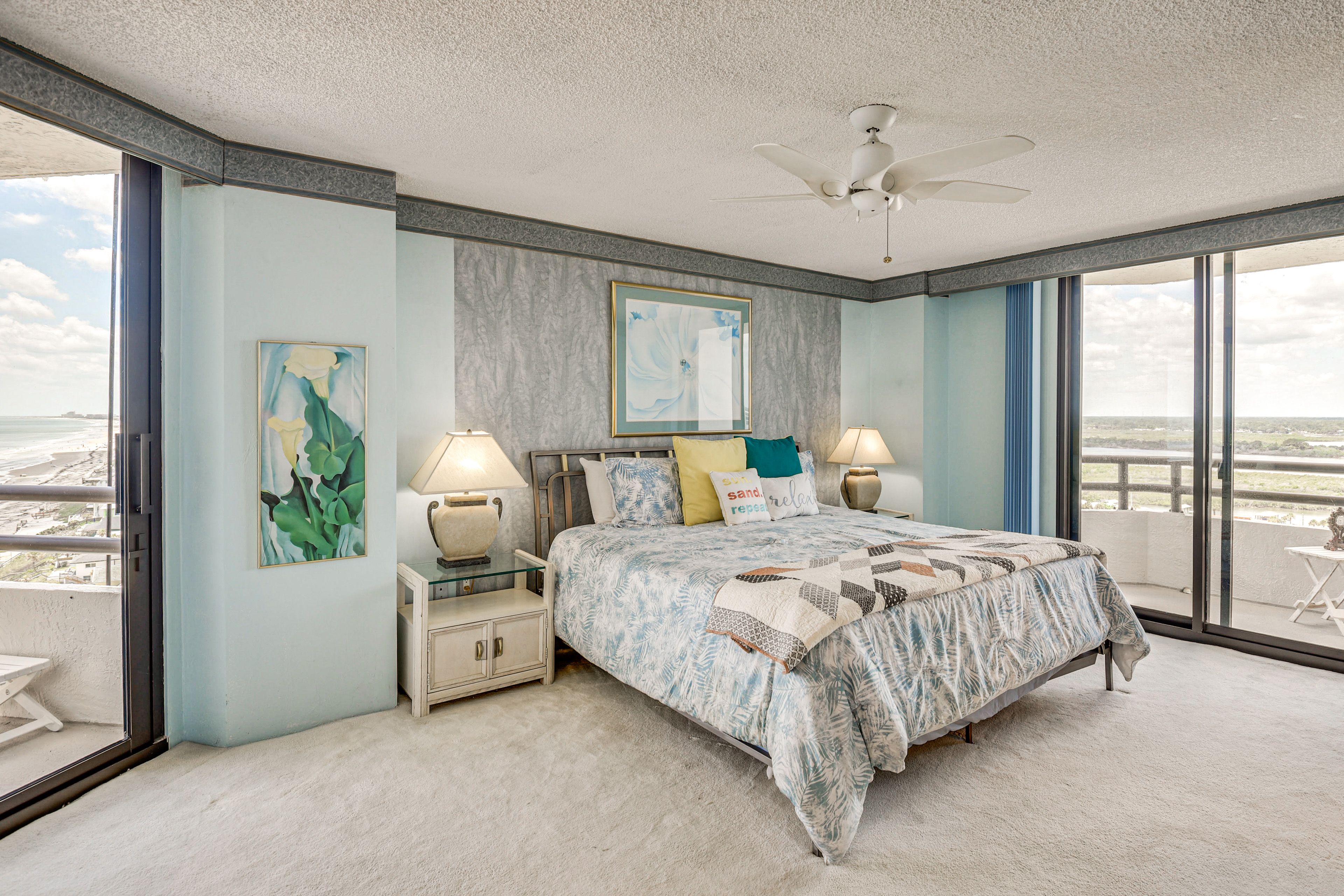 Bedroom 1 | King Bed | Ocean Views