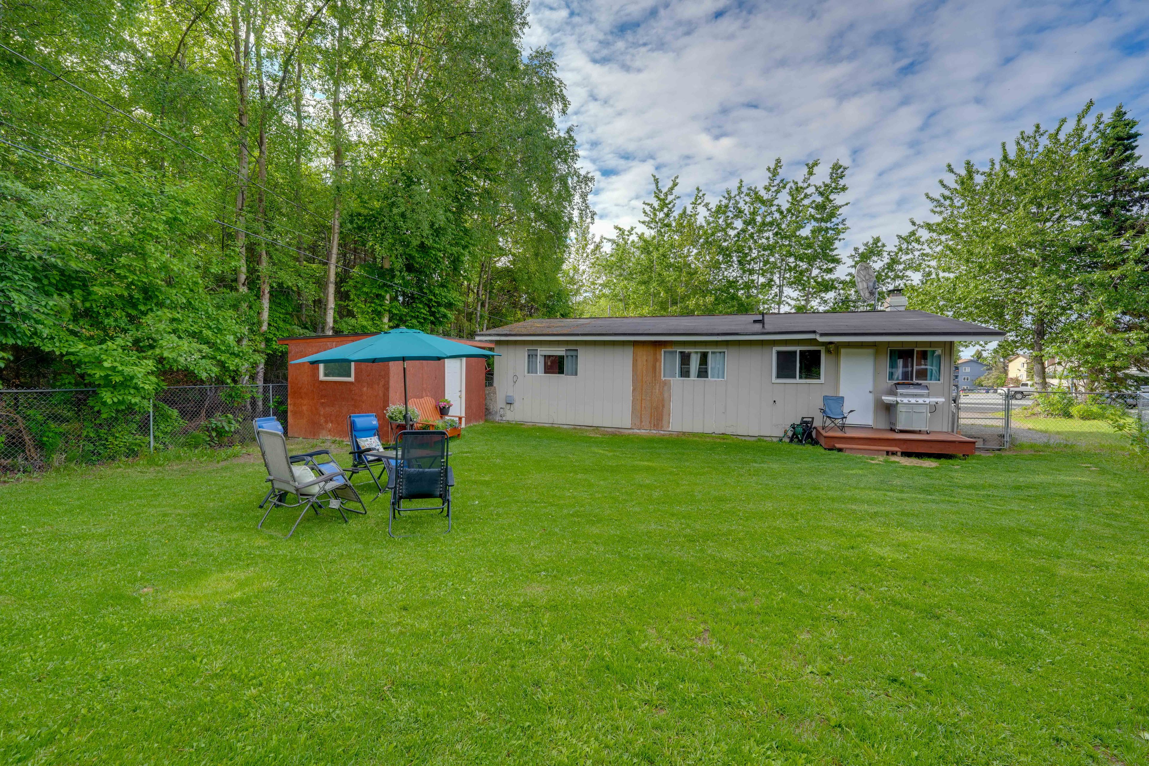 Fenced Backyard