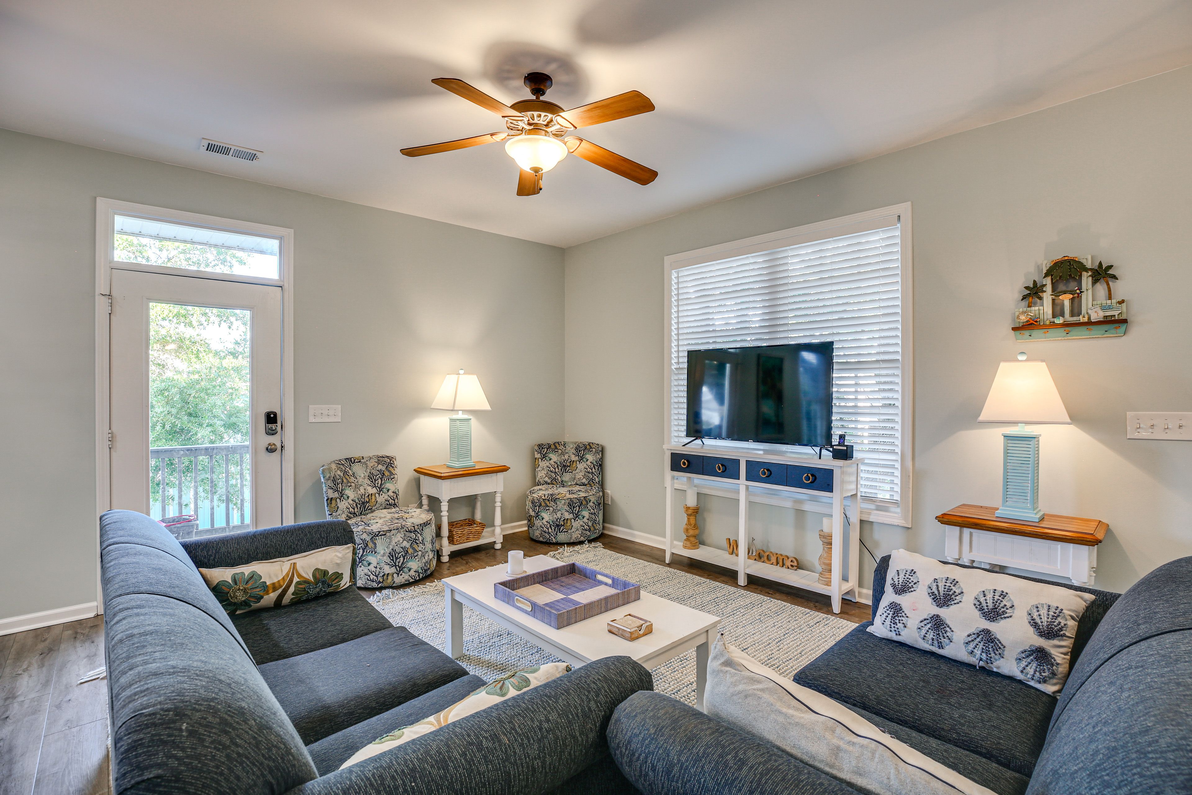 Unit A | Living Room | Queen Sleeper Sofa | Main Level
