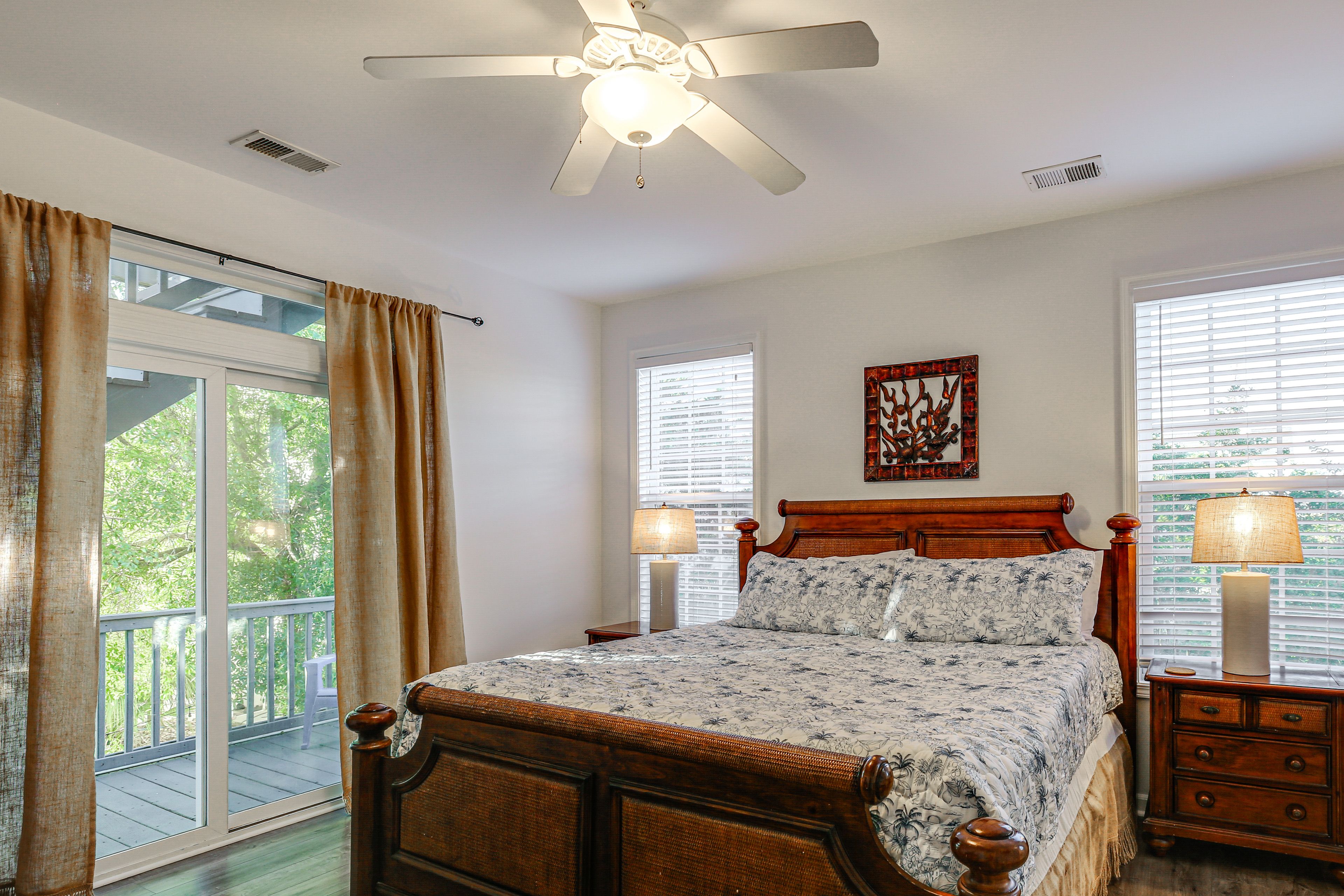 Unit A | Bedroom 1 | King Bed | Main Level
