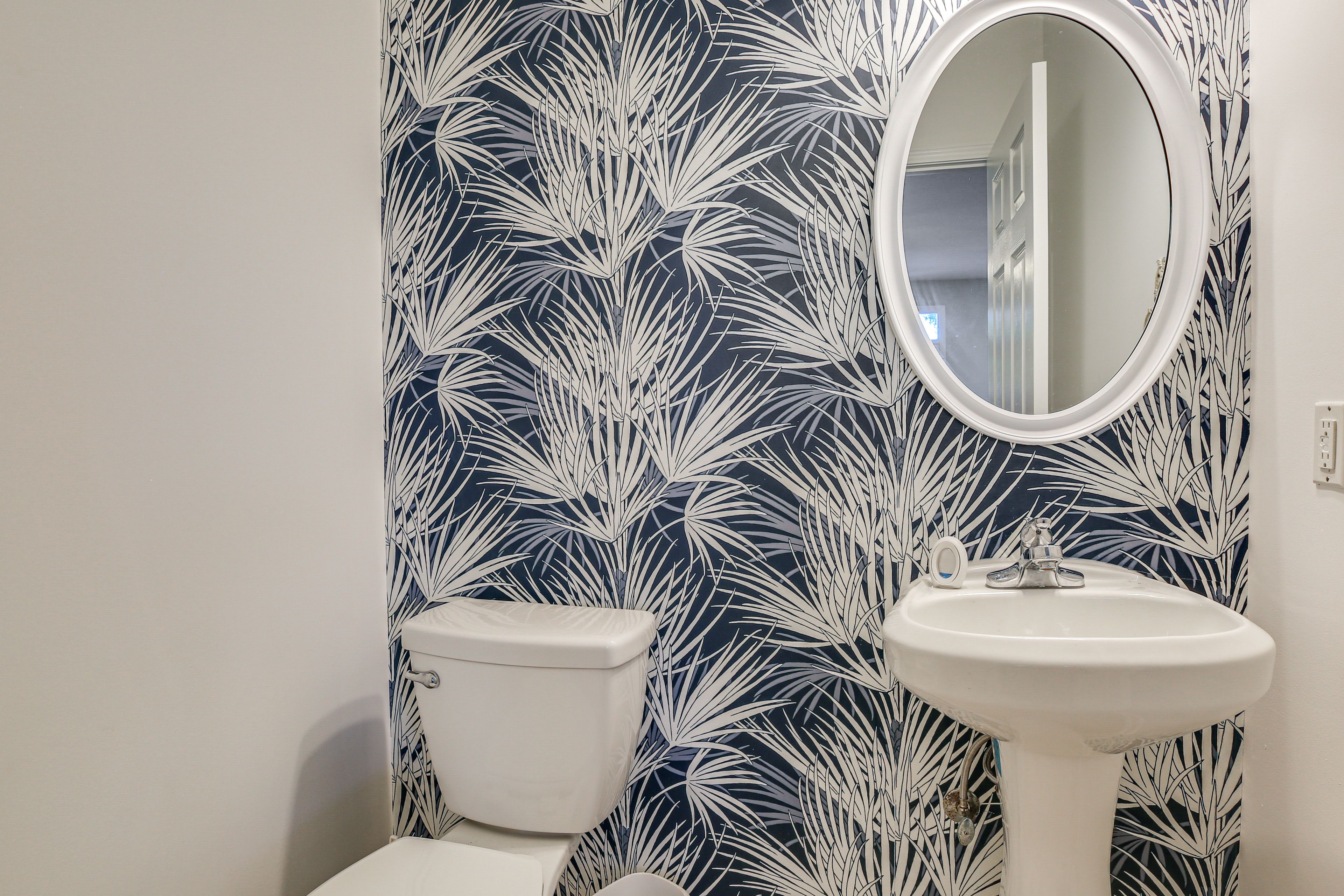 Unit A | Half Bathroom | Main Level