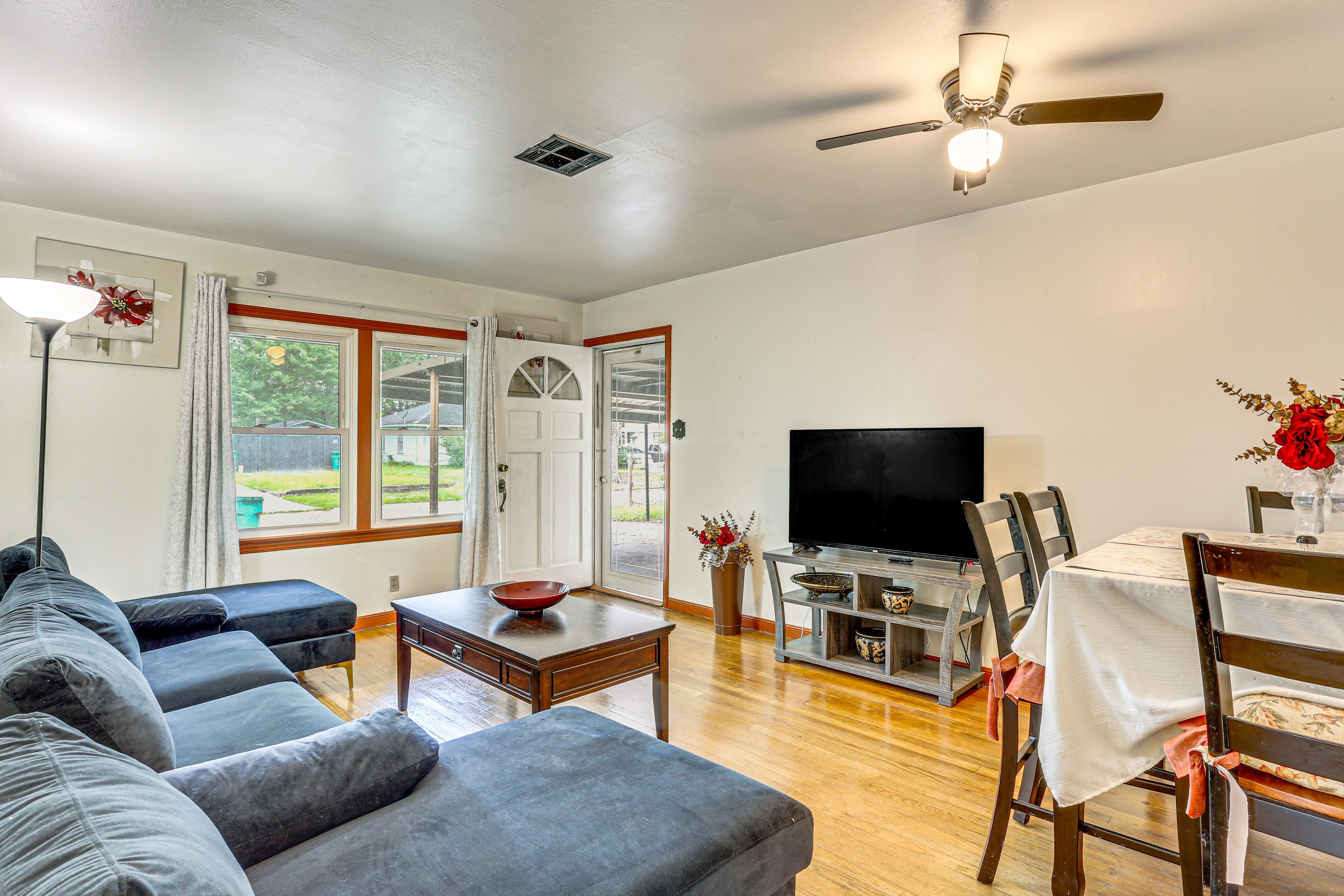 Orange Vacation Rental | 3BR | 1BA | 1,800 Sq Ft | 2 Small Steps for Access