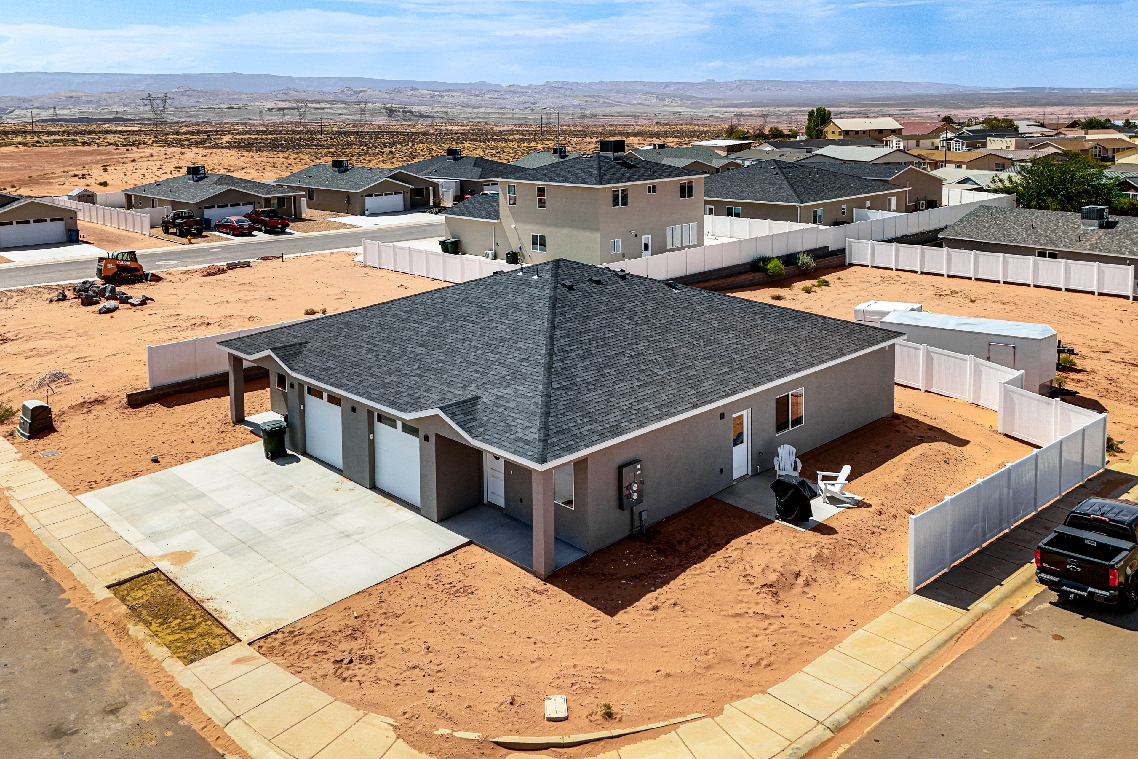 Aerial View | Newly Built Duplex