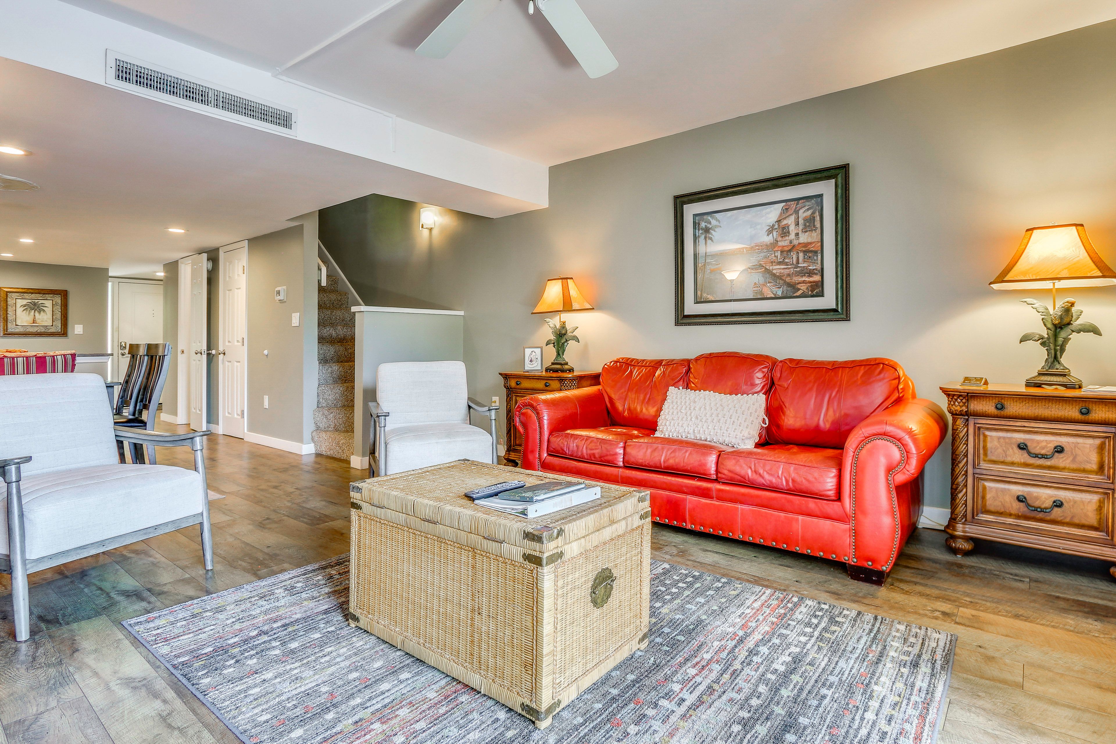 Living Room | Sleeper Sofa | 1st Level
