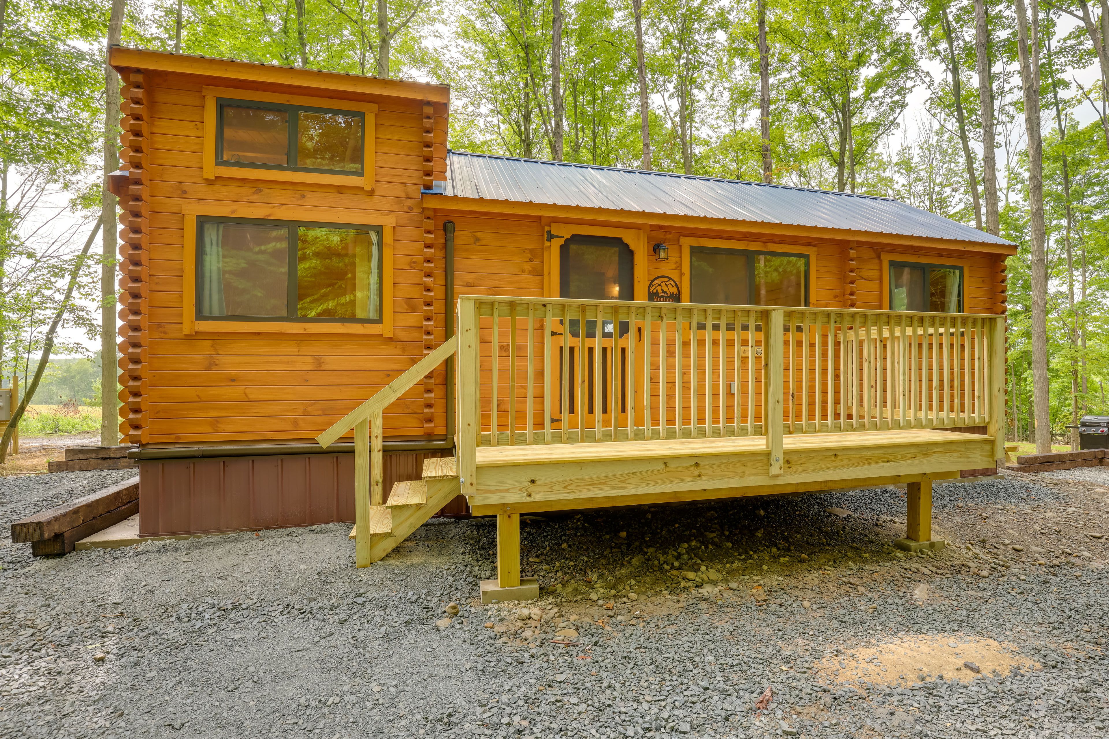 Montana Cabin Exterior