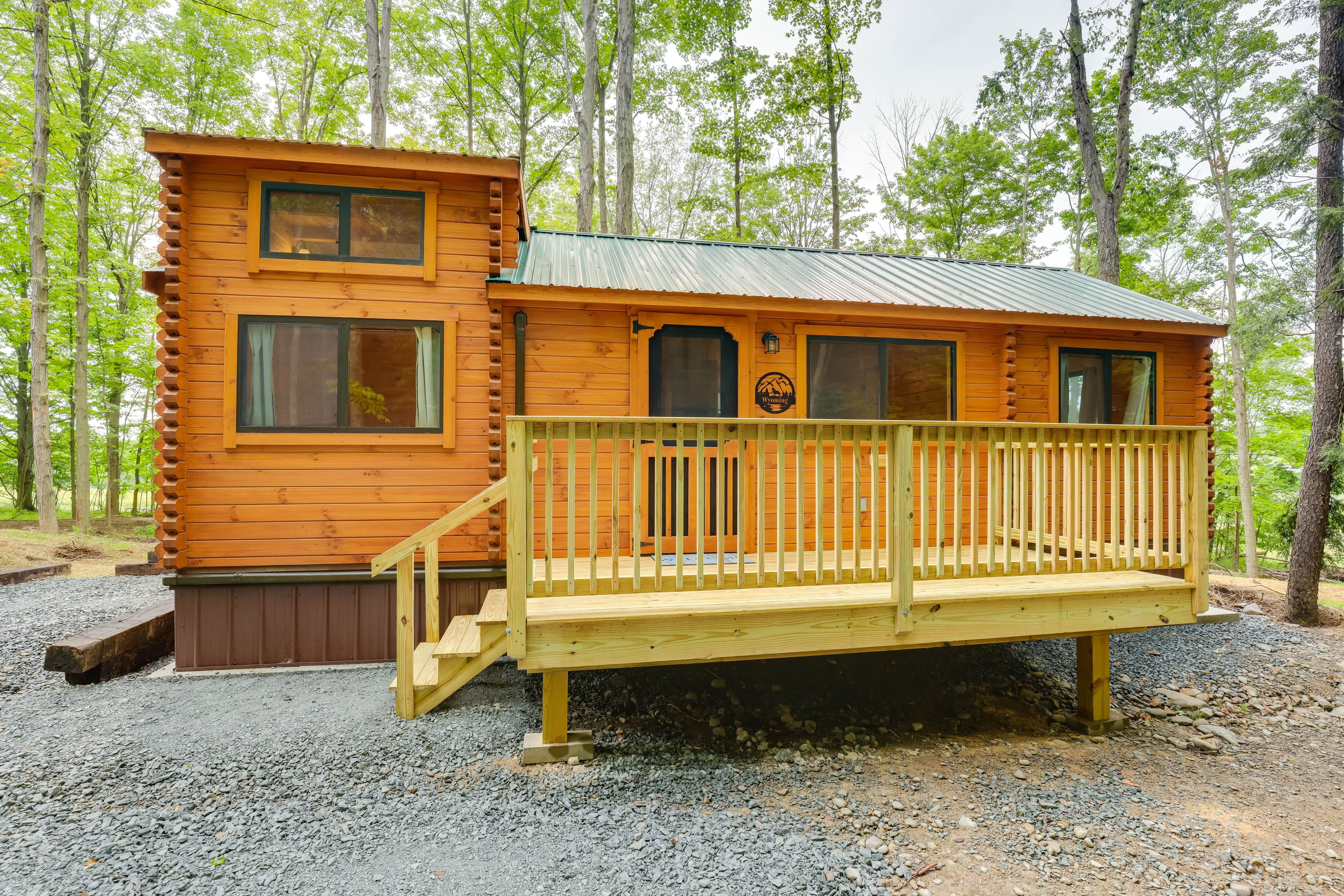 Wyoming Cabin Exterior