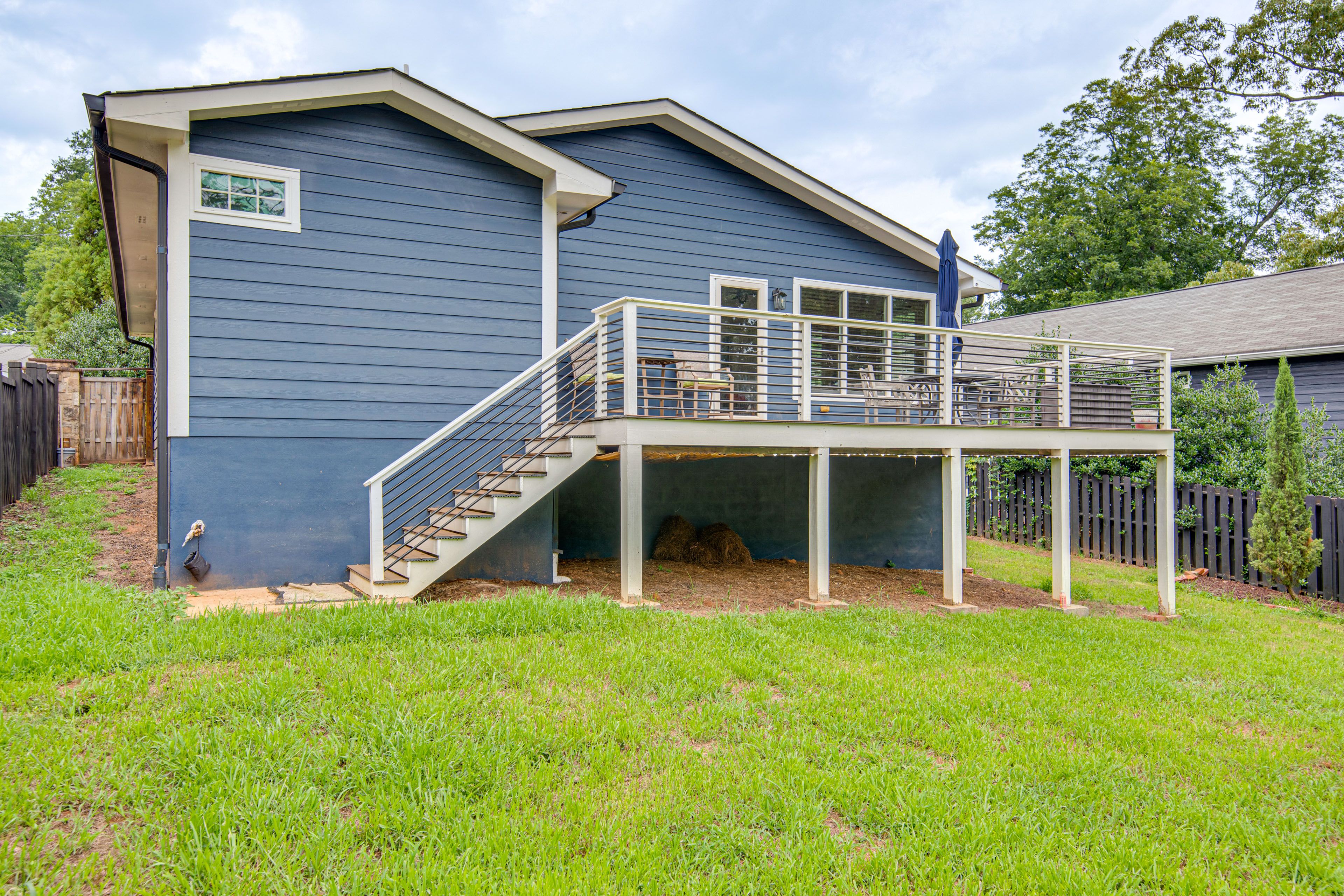 Private Backyard Area