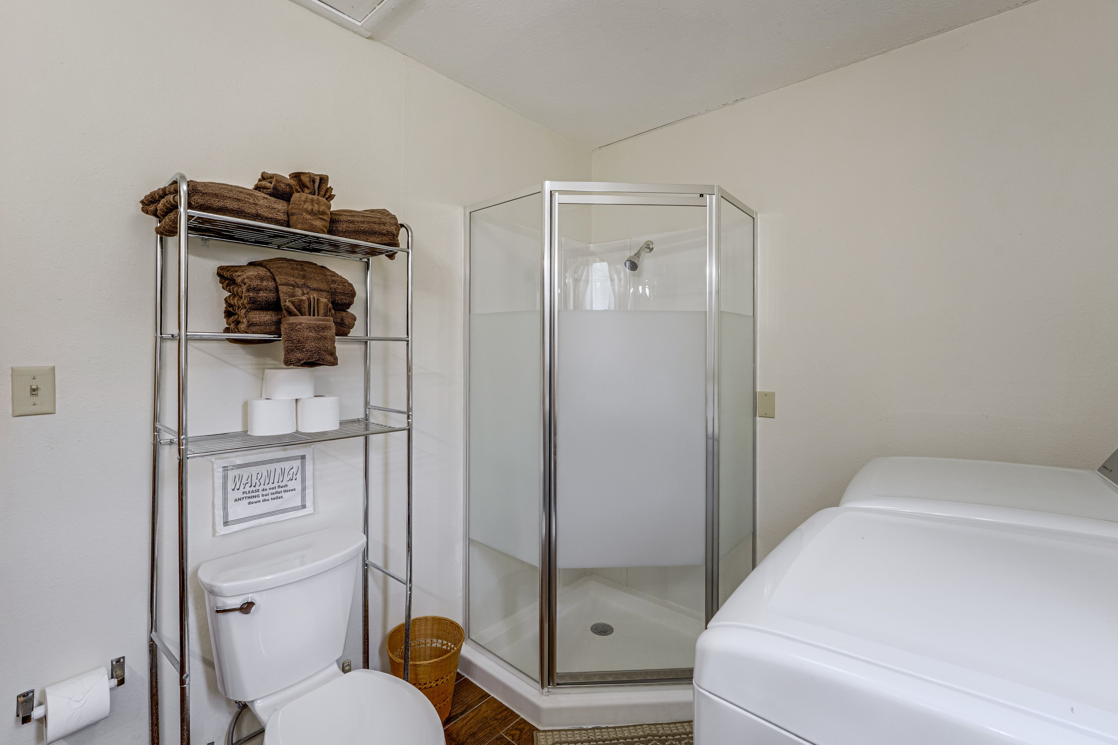 Full Bathroom | Washer & Dryer | 1st Floor