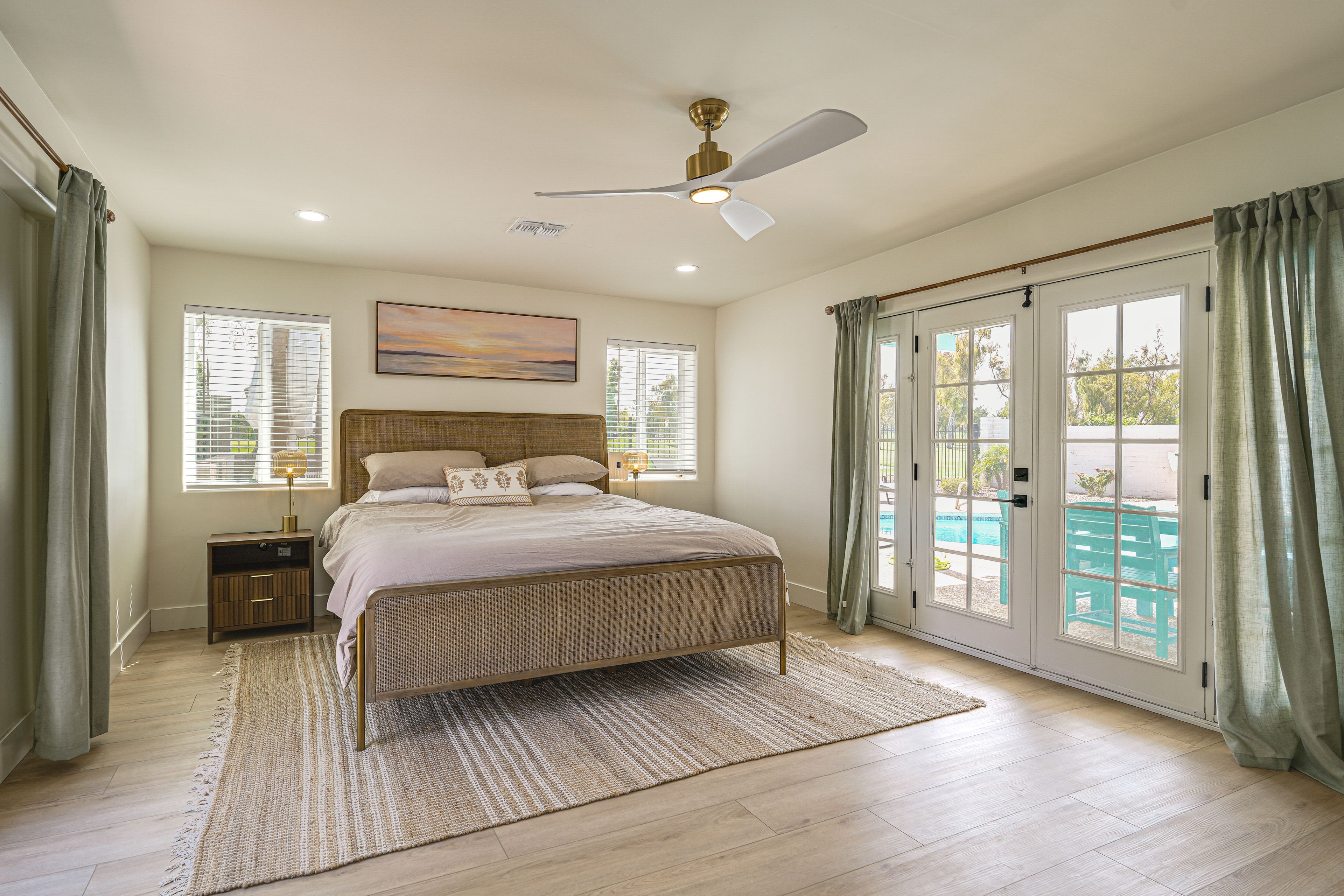 Bedroom 1 | King Bed | Smart TV