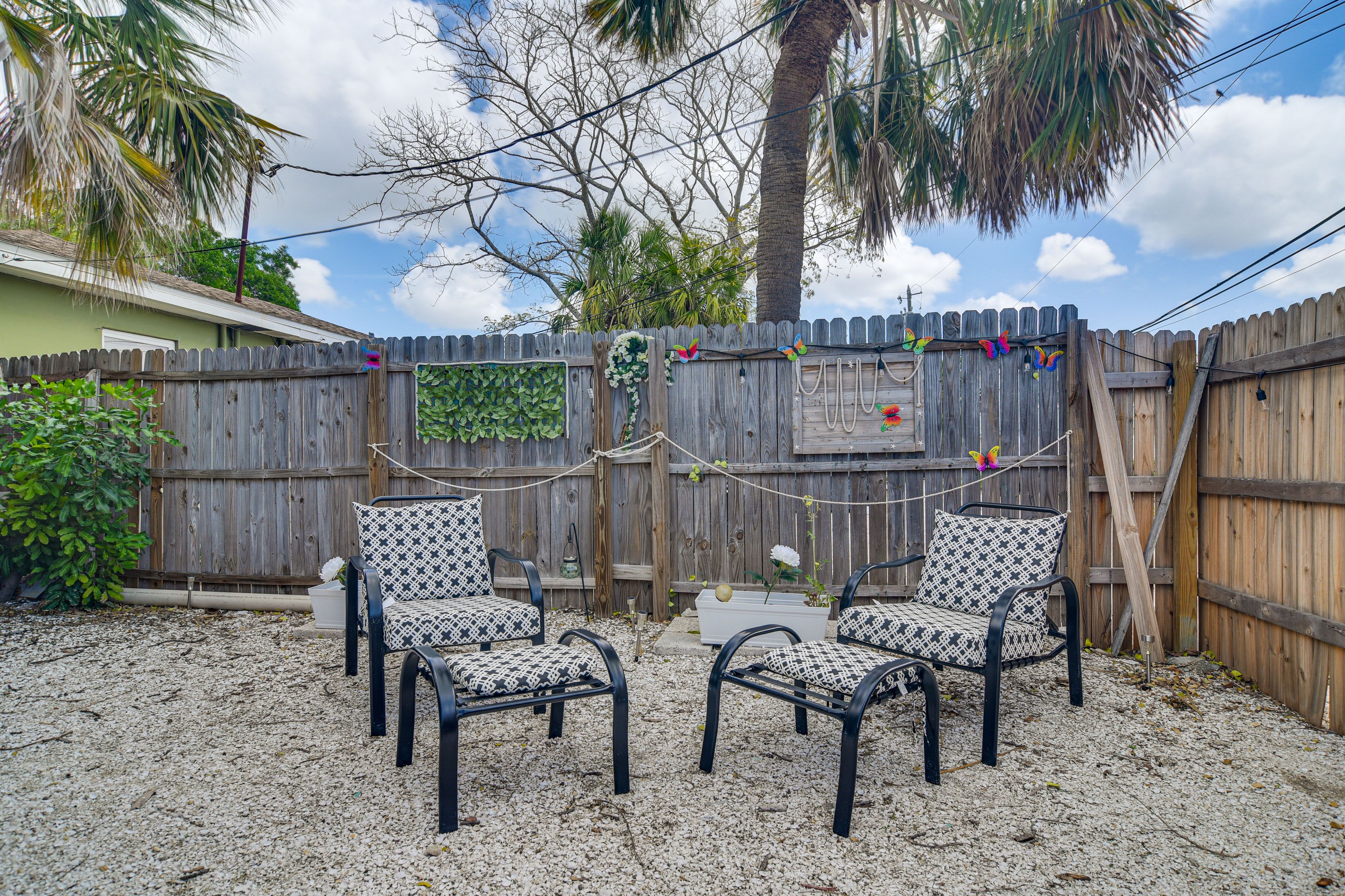 Exterior | Private Yard & Patio | Single-Story Home w/ 3 Units
