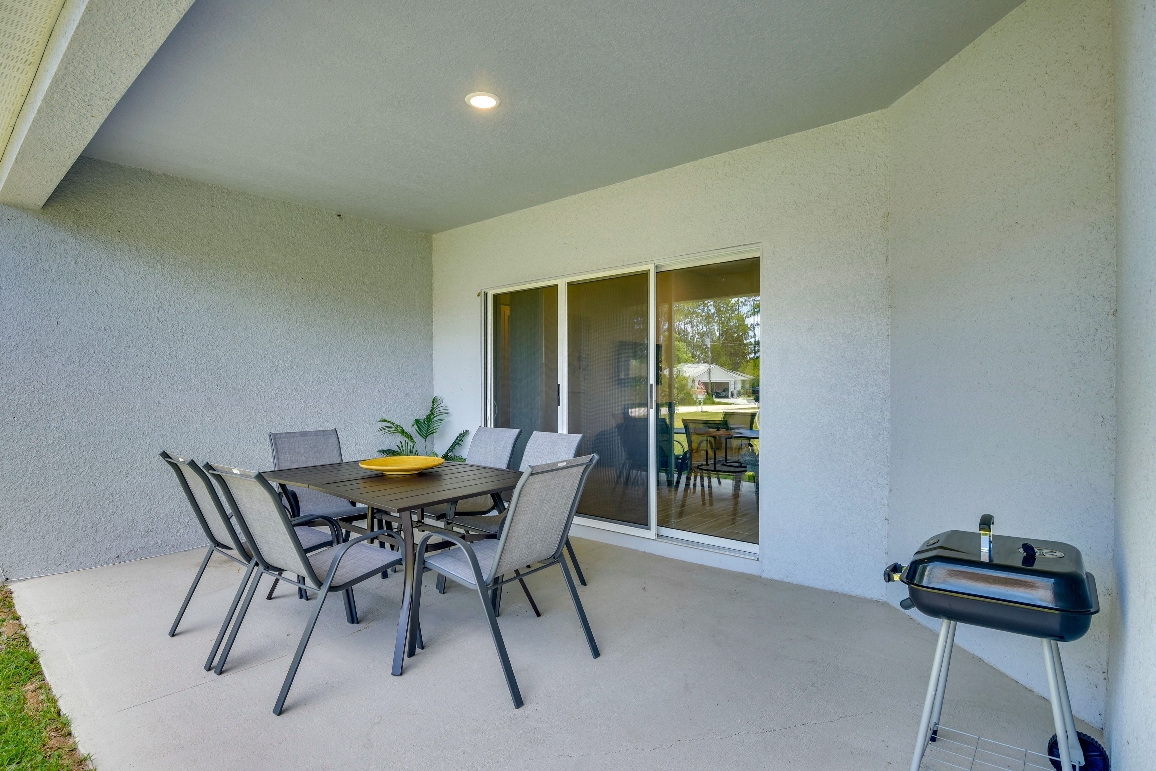 Covered Patio | Outdoor Dining | Grill | Private Yard