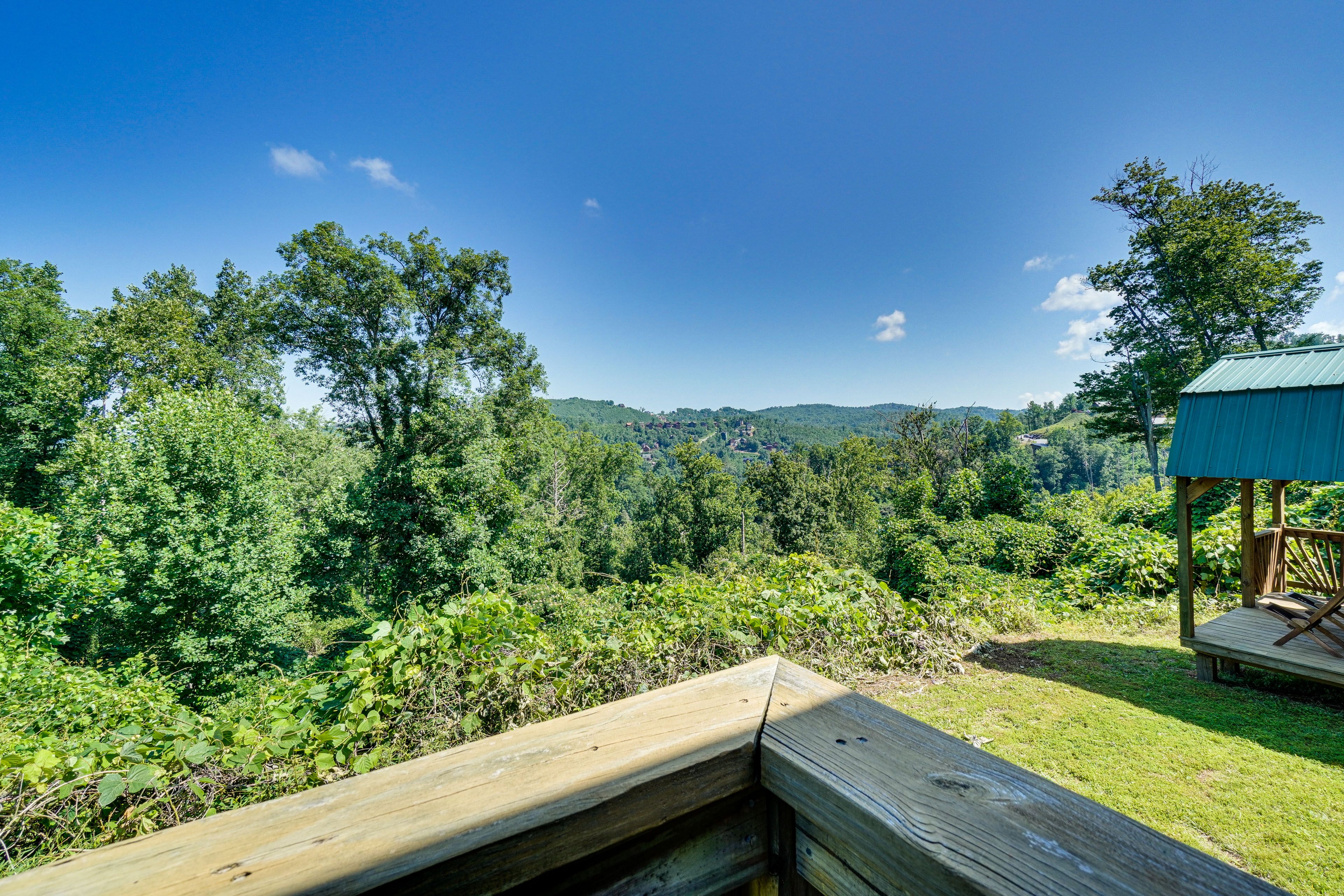 Back Deck | Mountain Views