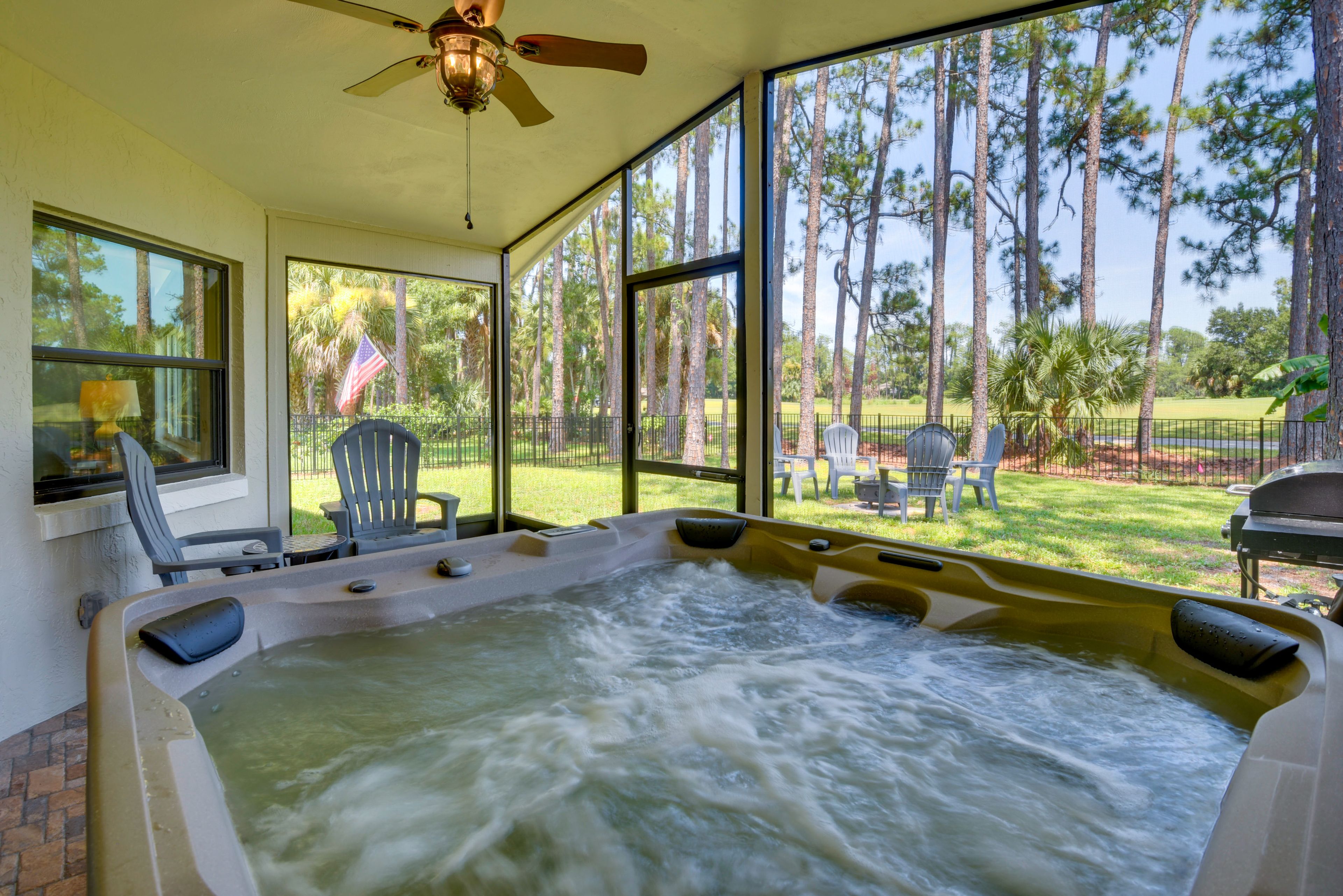 Palm Coast Vacation Rental | 3BR | 2BA | 1,600 Sq Ft | Small Step to Enter