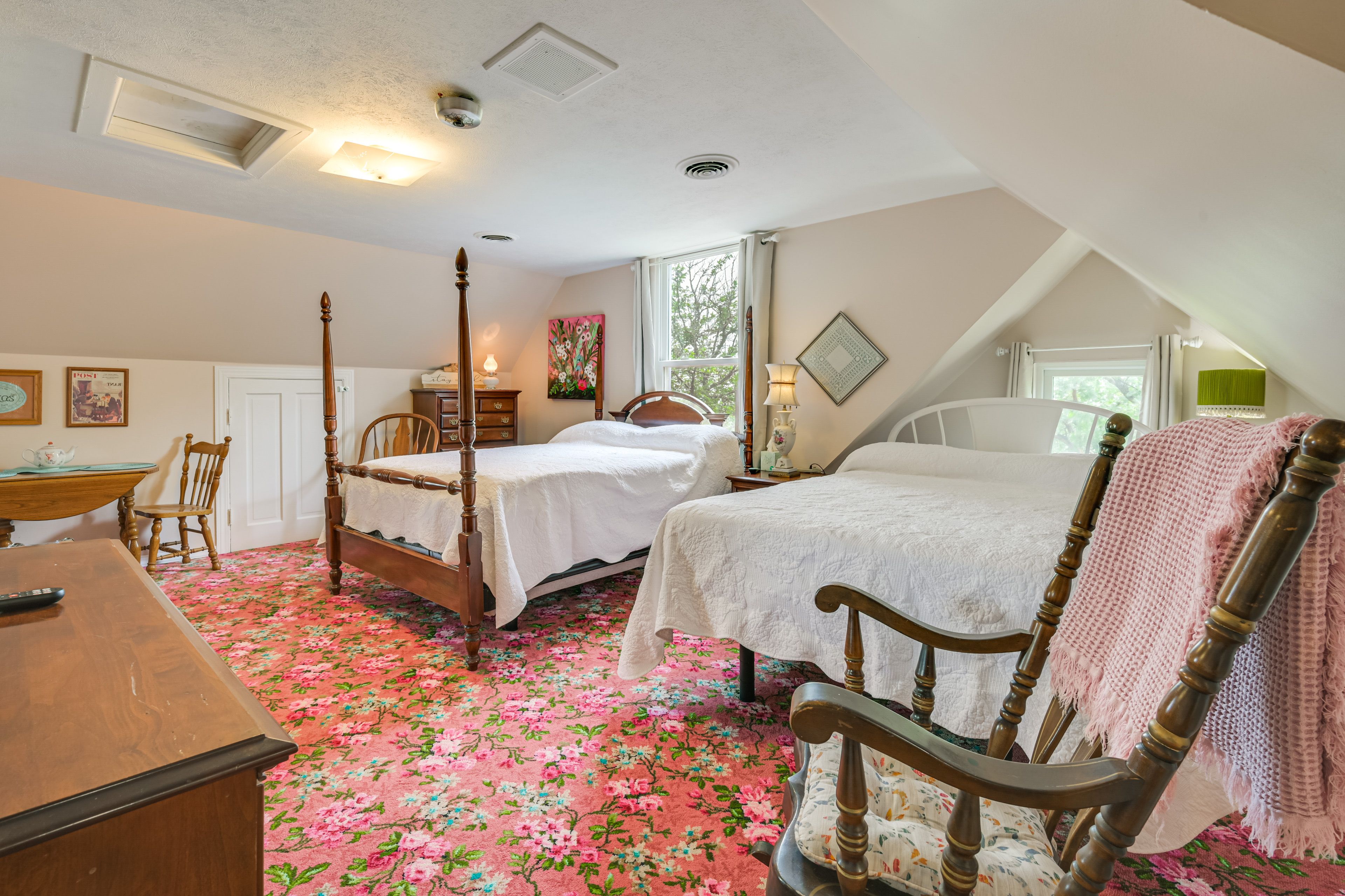 Bedroom 1 | Unit 1 | 2 Queen Beds | 2nd Floor
