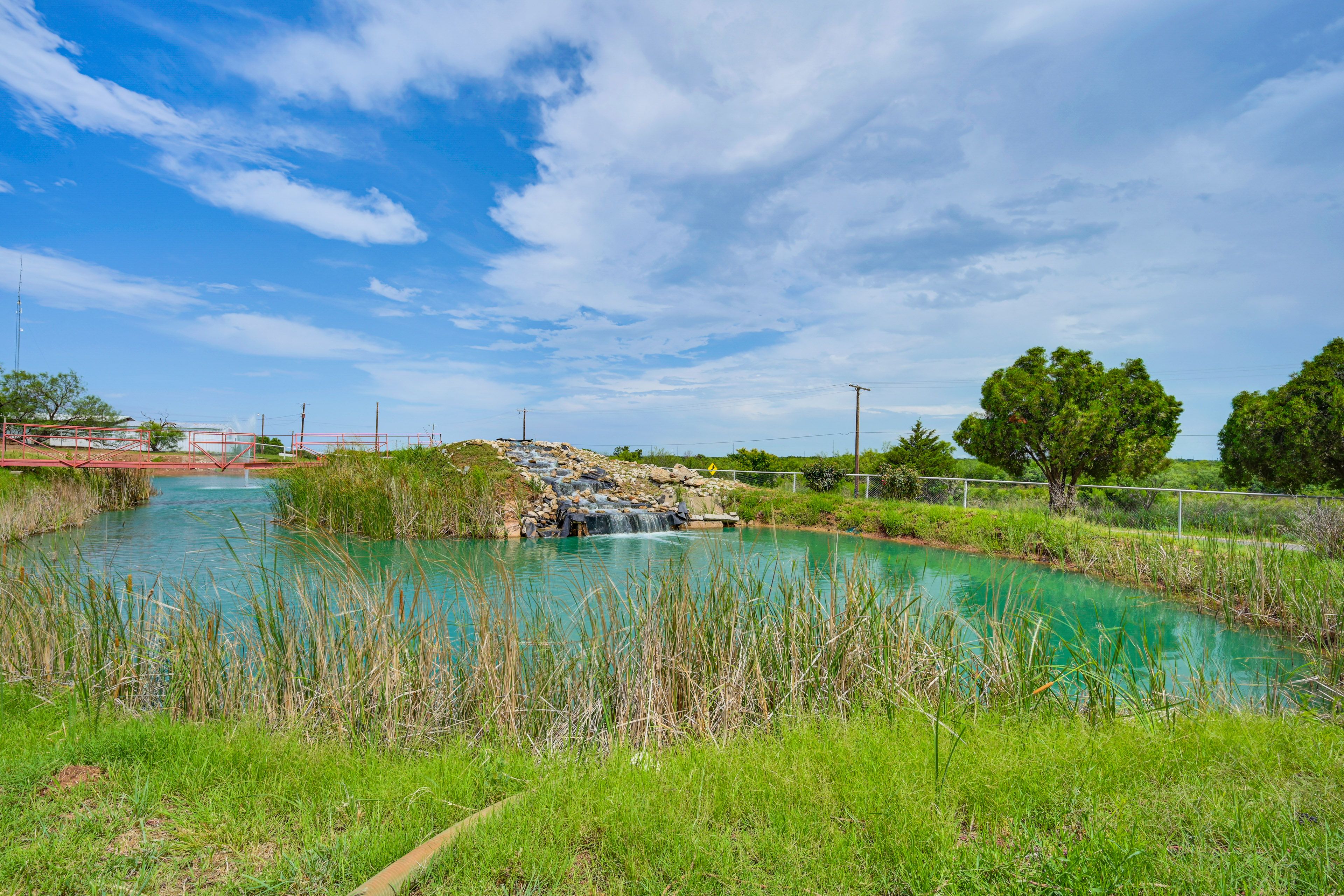 Pond w/ Waterfall On-Site