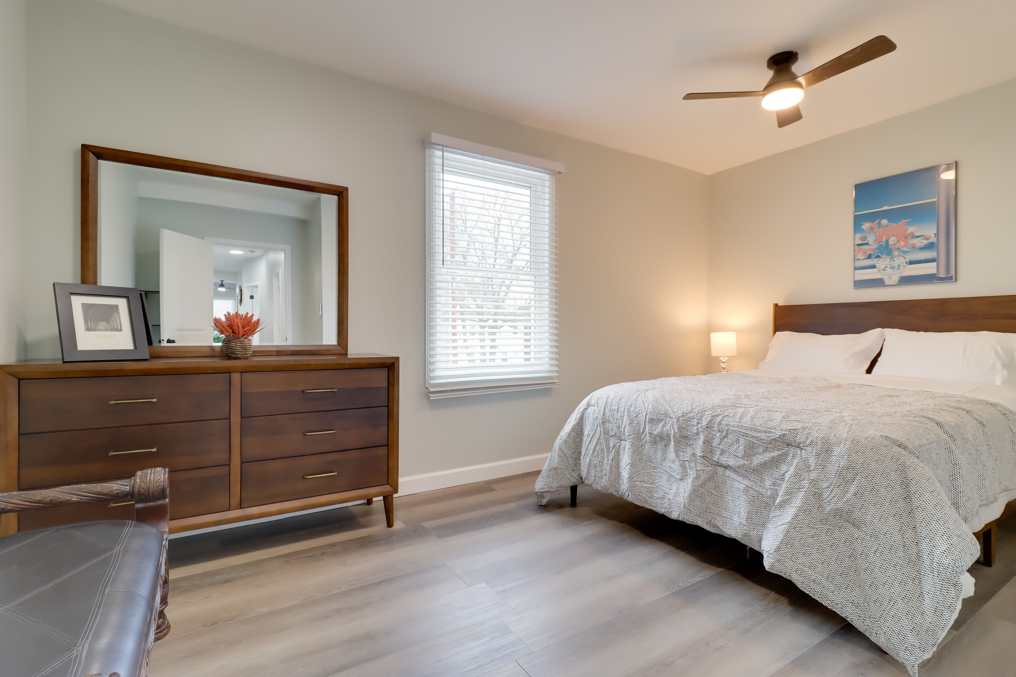 Unit 2 | Bedroom 2 | Queen Bed | Main Level