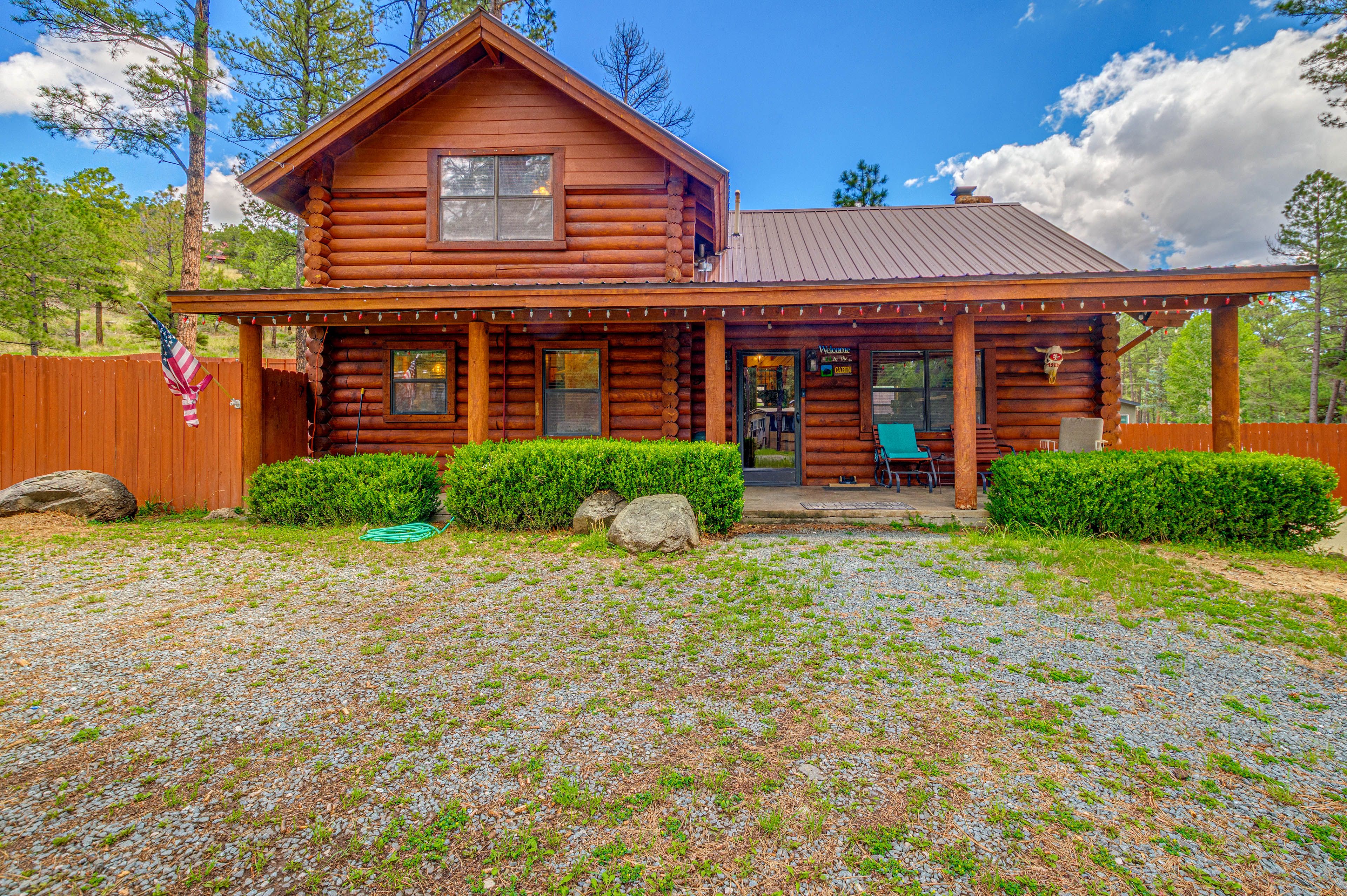 Ruidoso Vacation Rental | 3BR | 2.5BA | 1,628 Sq Ft