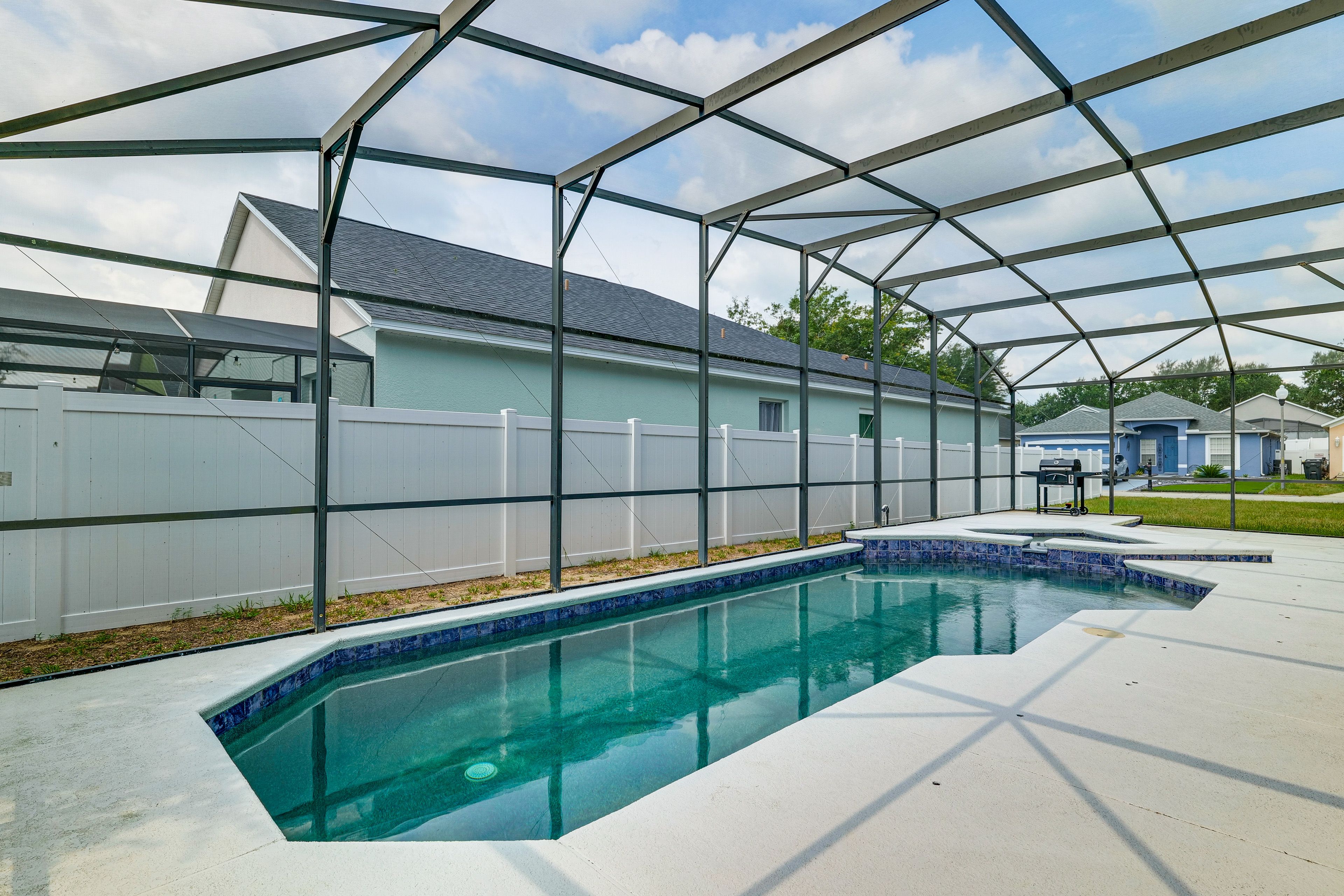 Lanai w/ Private Pool (Not Heated) | Soaking Tub (Not Heated)