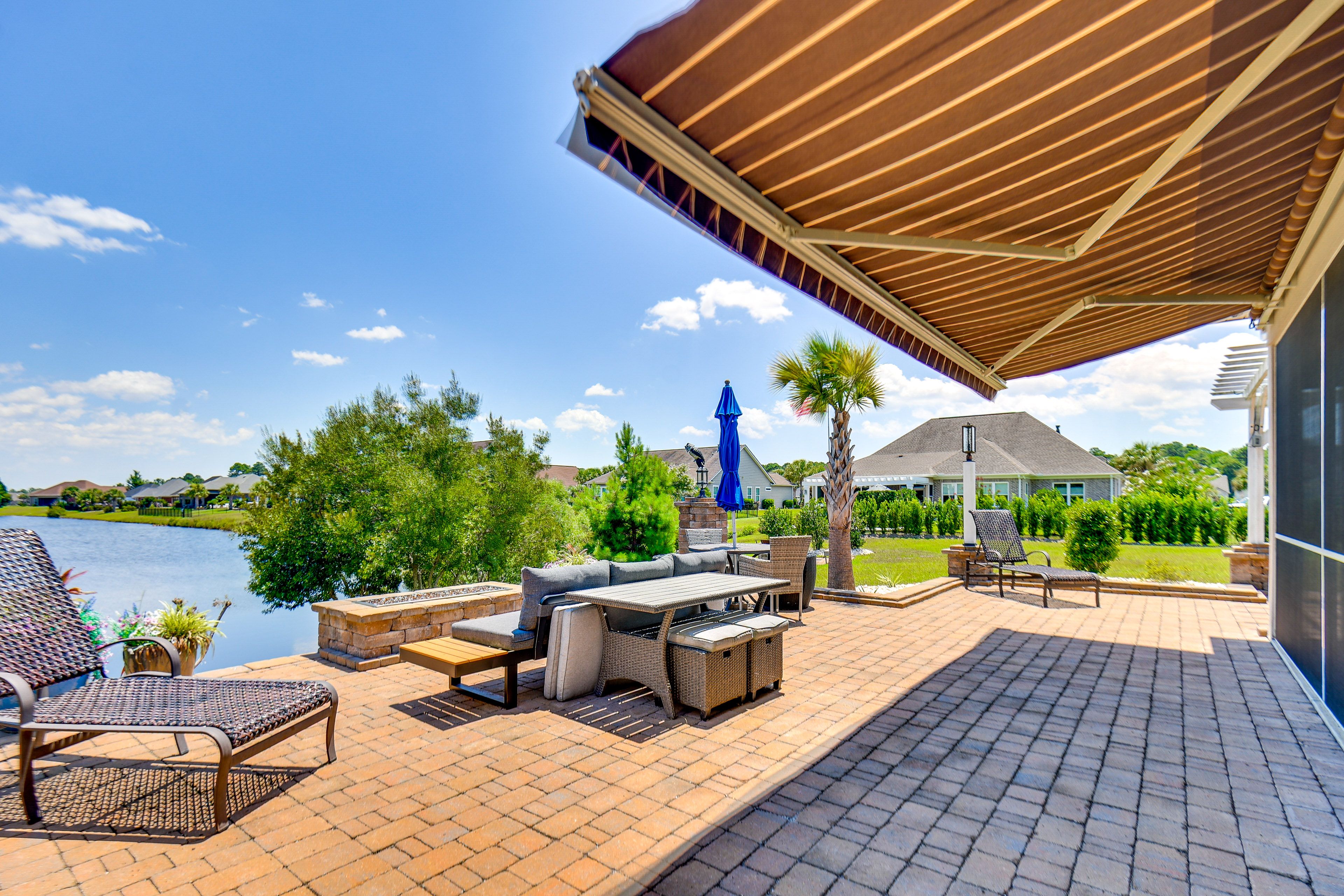 Furnished Patio | Gas Grill