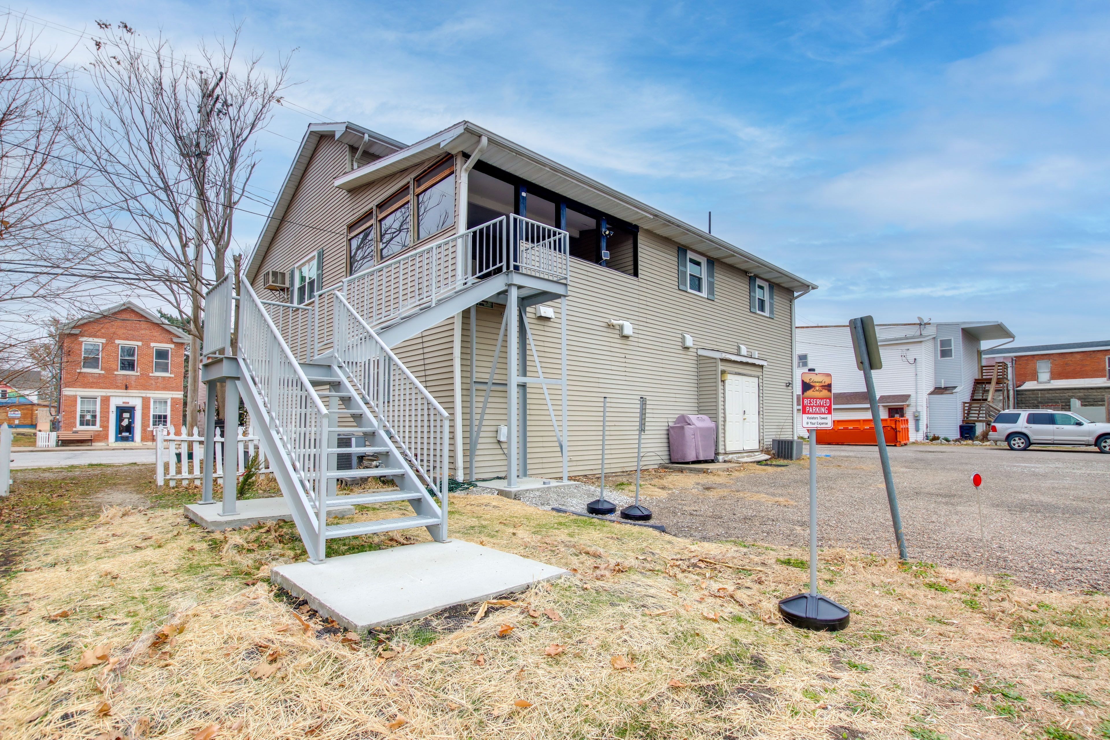Property Exterior | Reserved Parking (2 Vehicles) | Free Street Parking