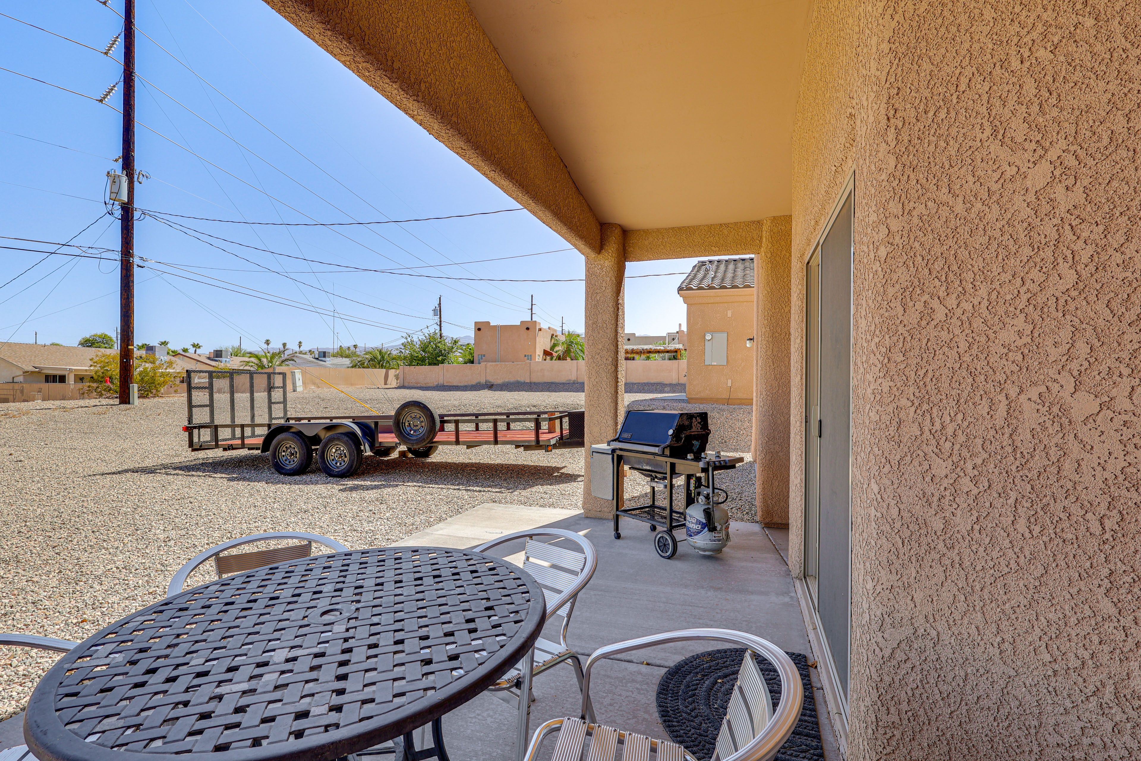 Private Backyard Area