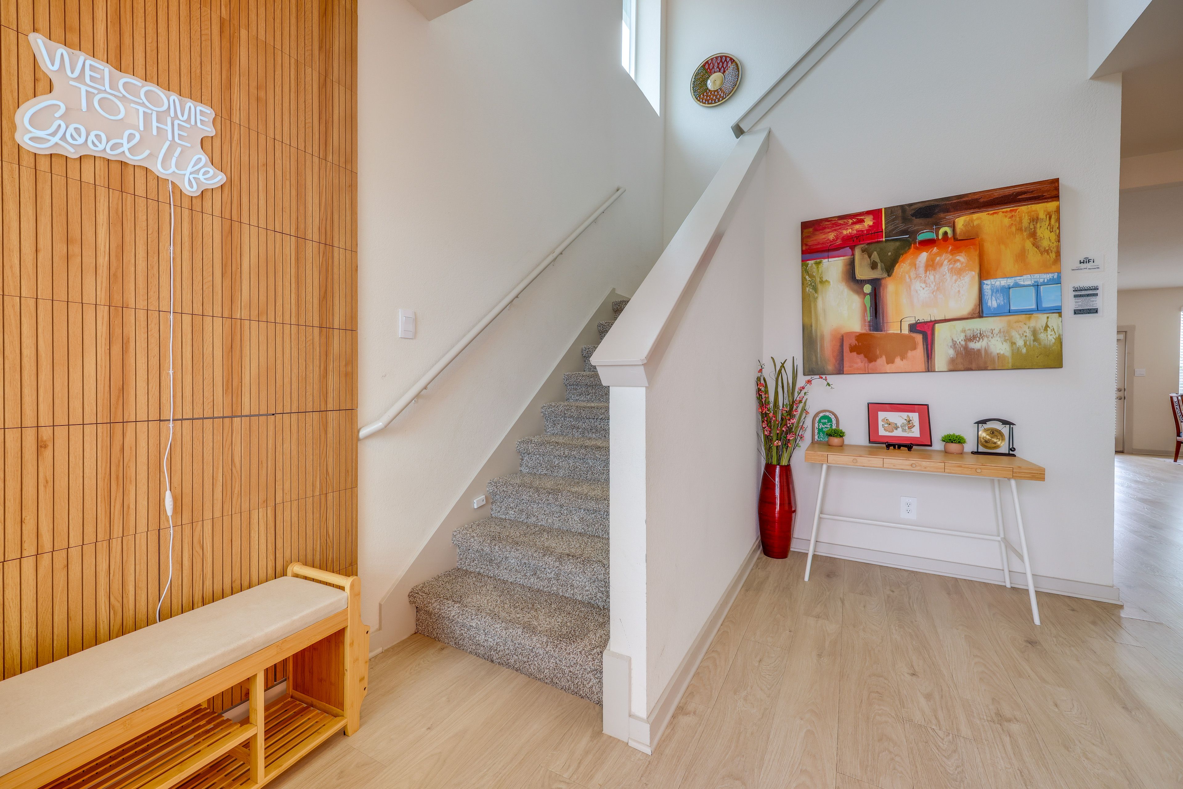Stairs to Bedrooms