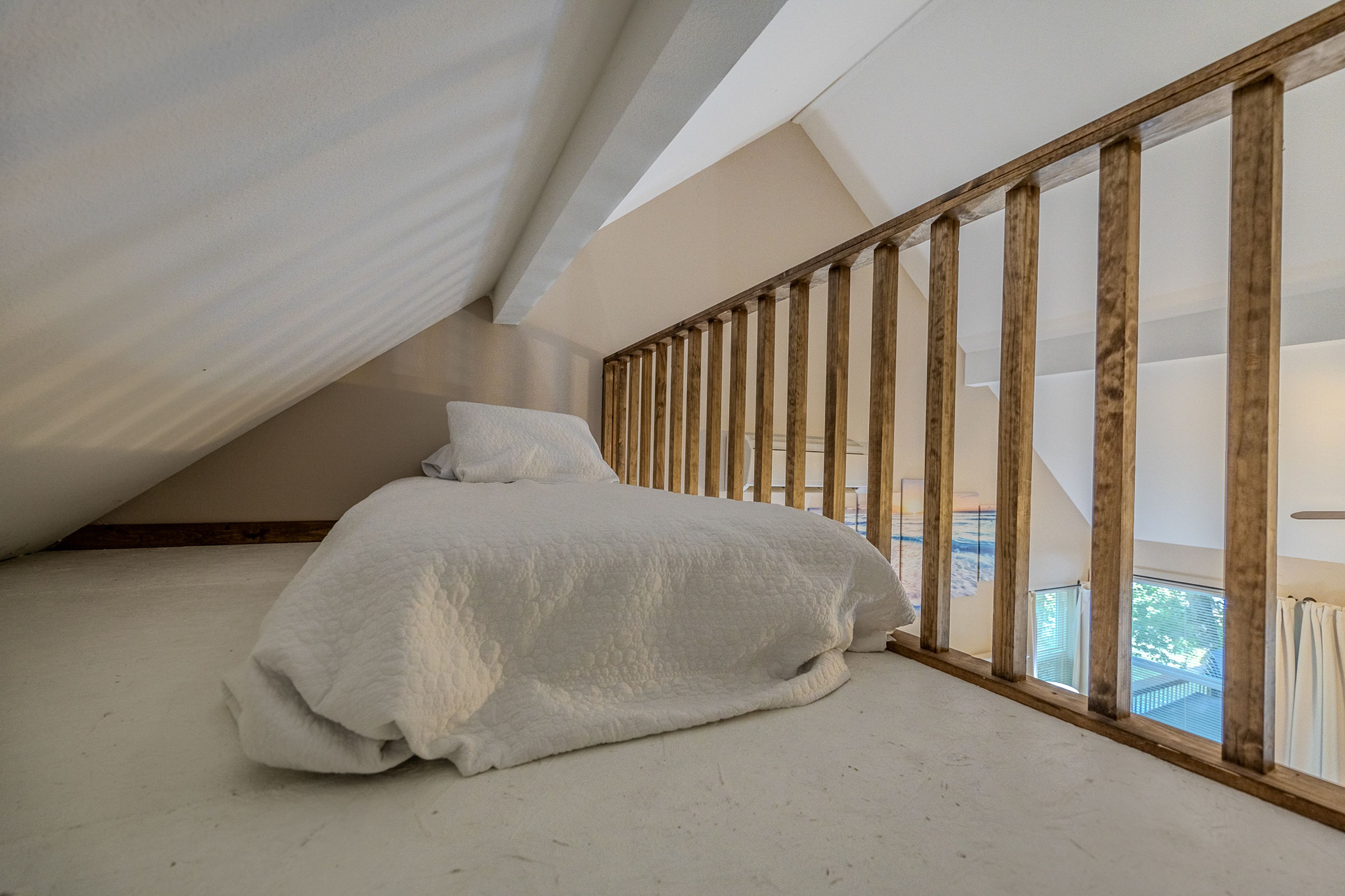 Lofted Twin Bed