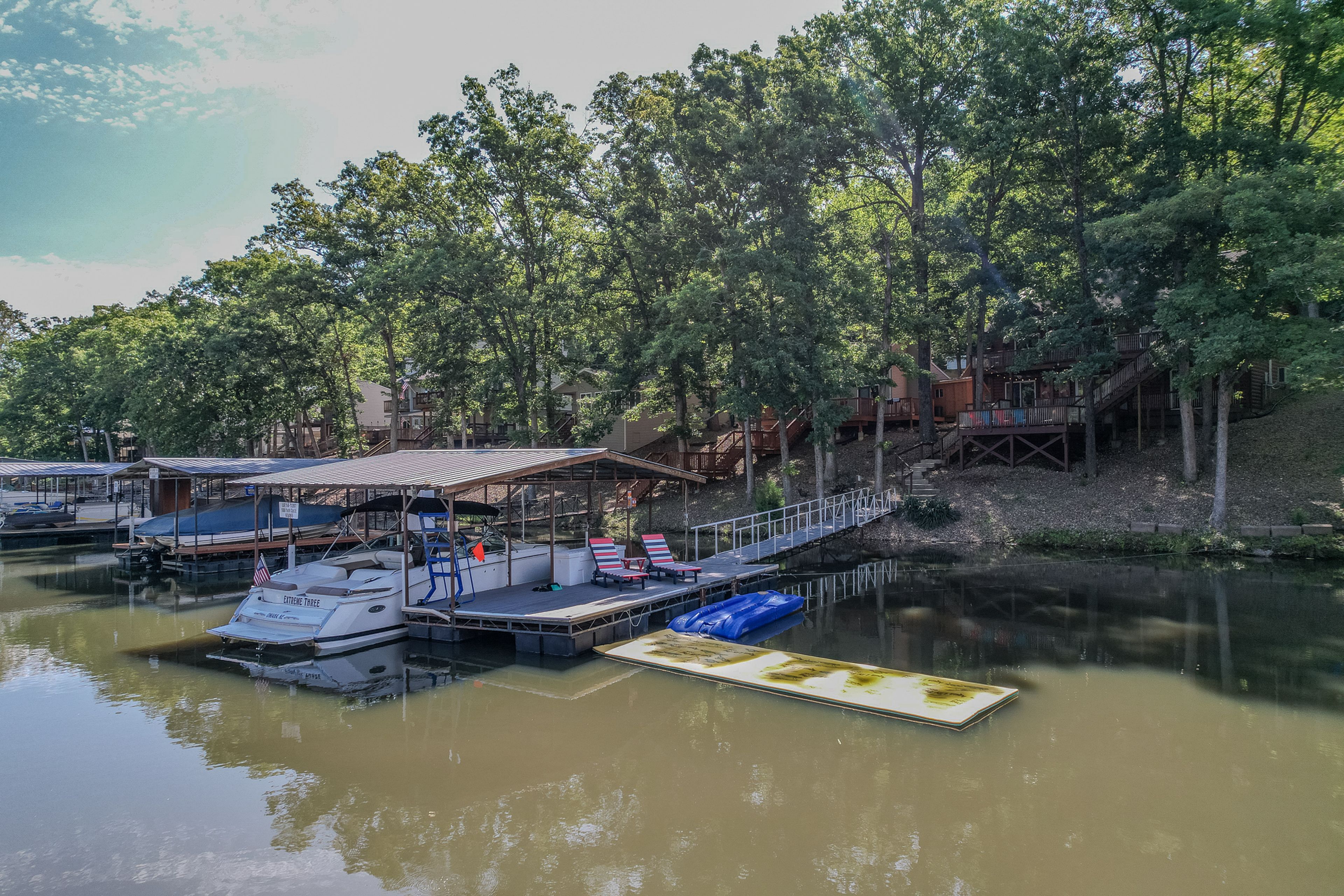 Private Dock | Lake of the Ozarks Access