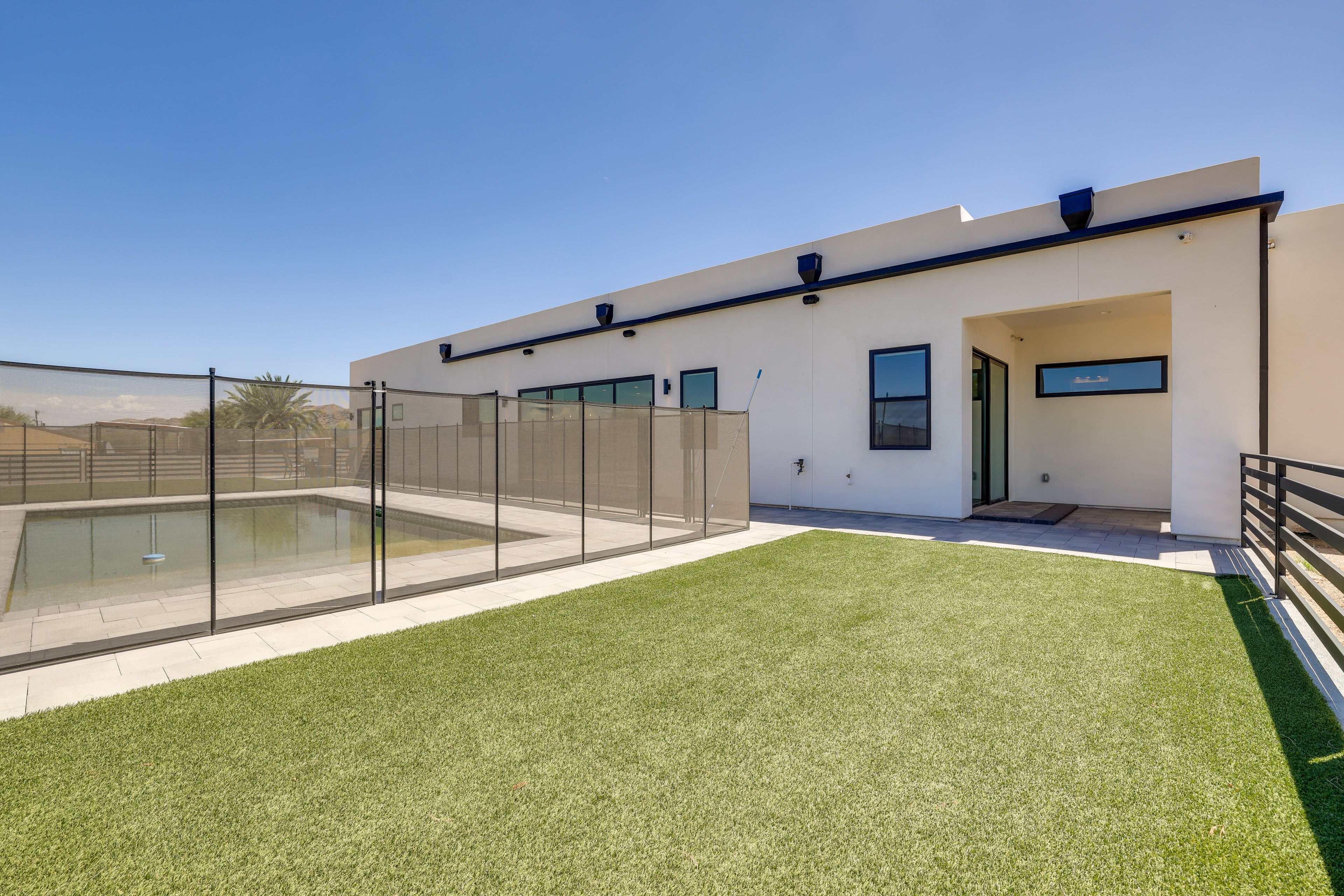 Private Backyard Area