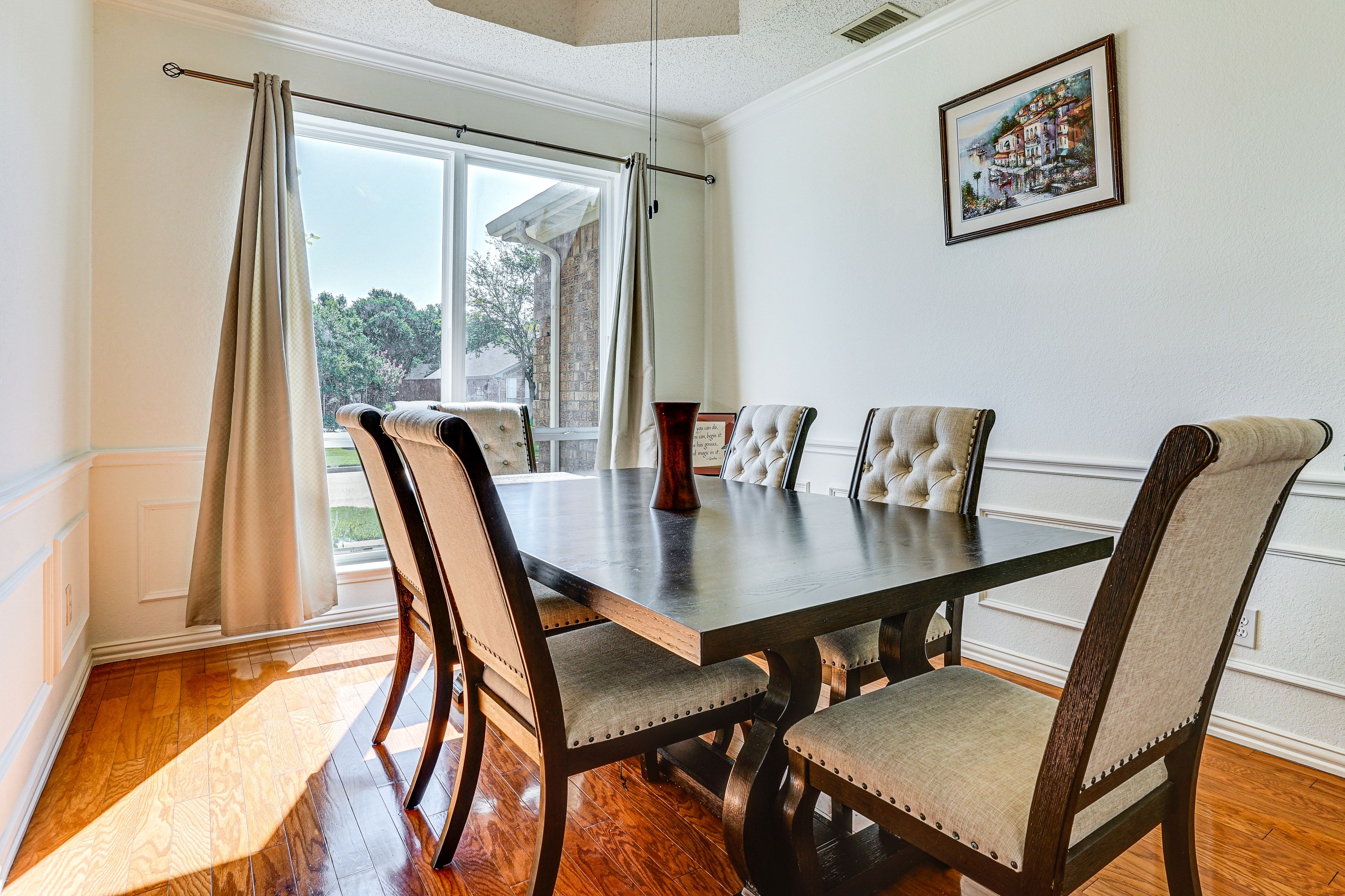 Dining Room | Dishes & Flatware Provided | 1st Floor