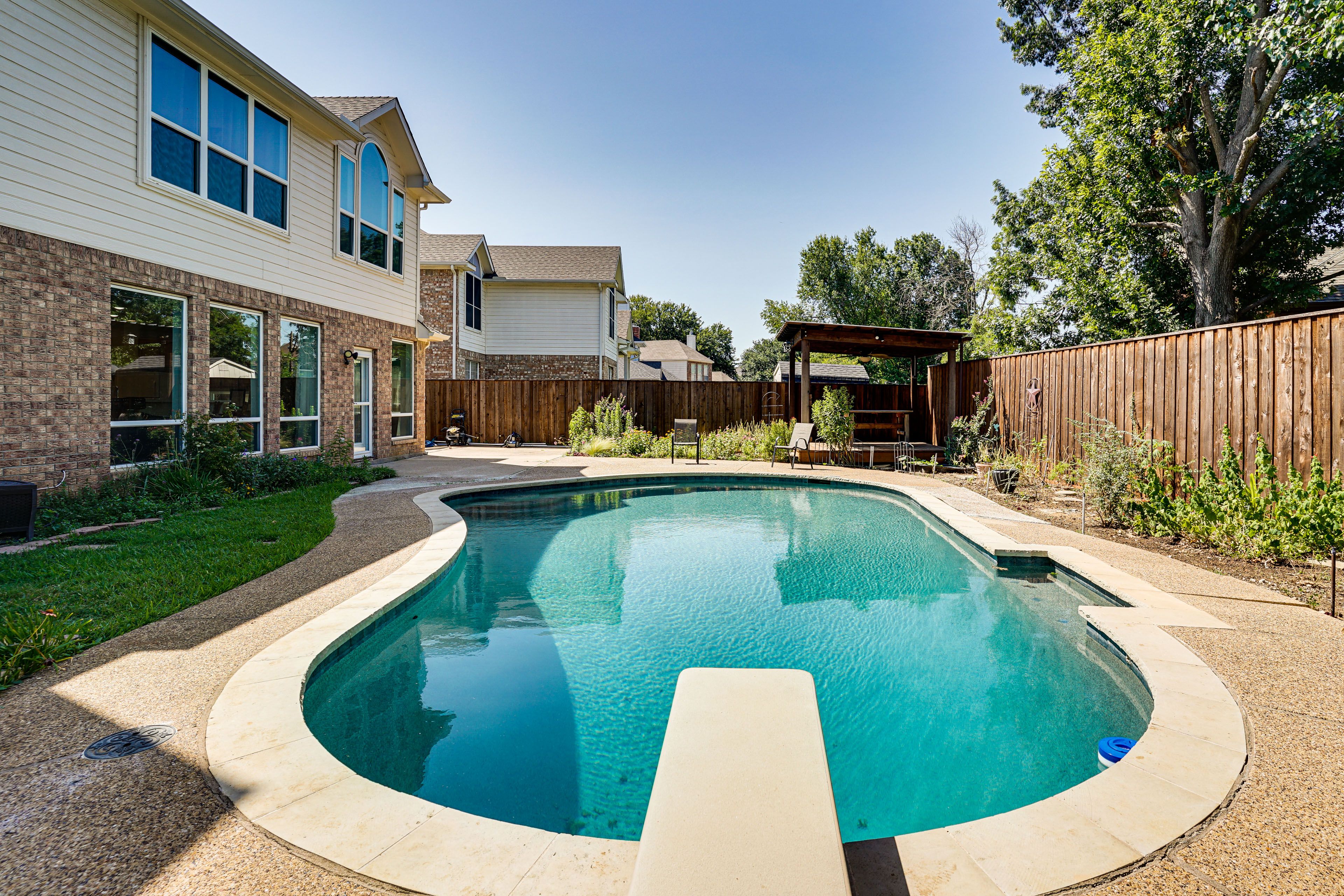Fenced Backyard | Private Pool | Covered Patio