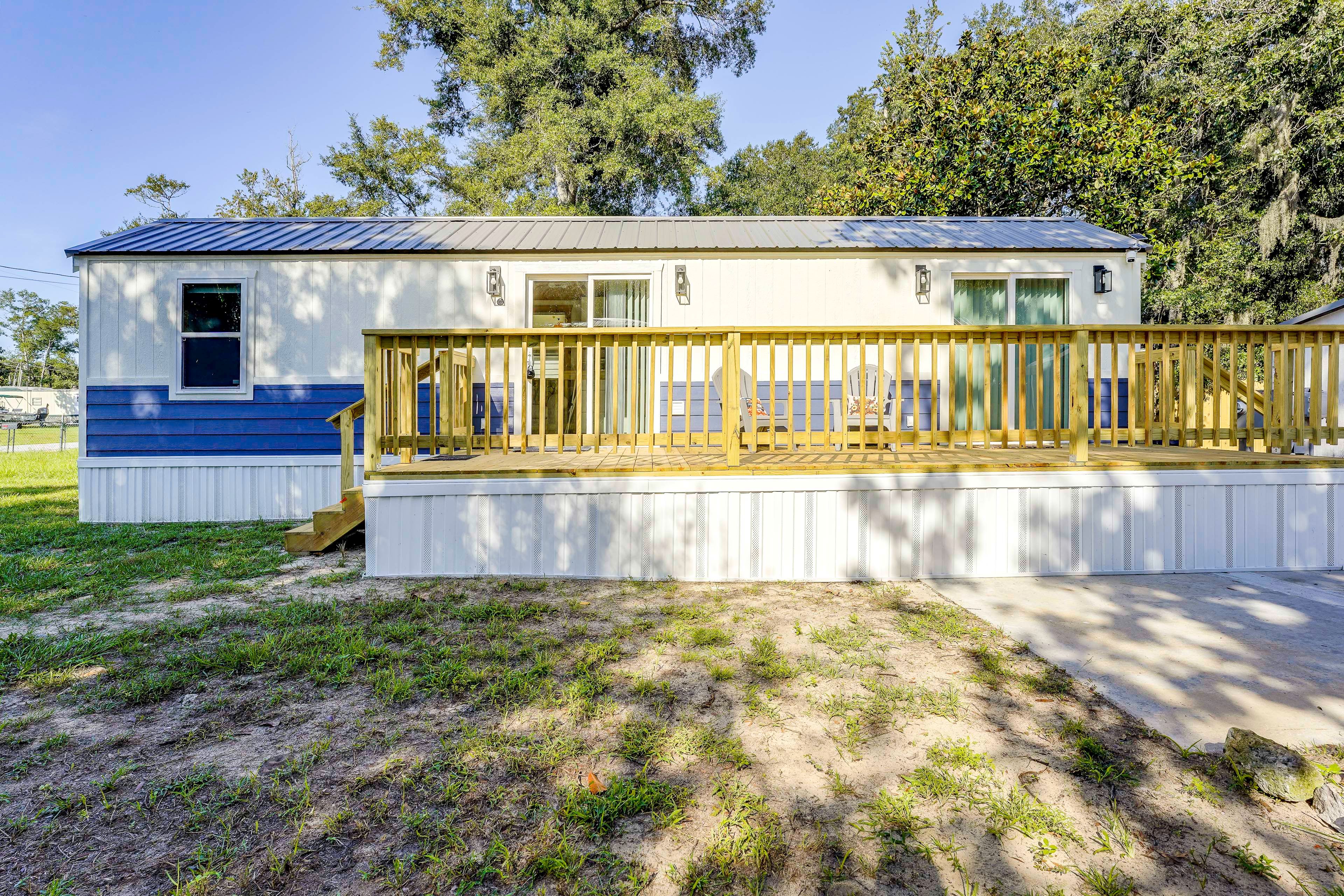 Exterior | Single-Story Home | Deck
