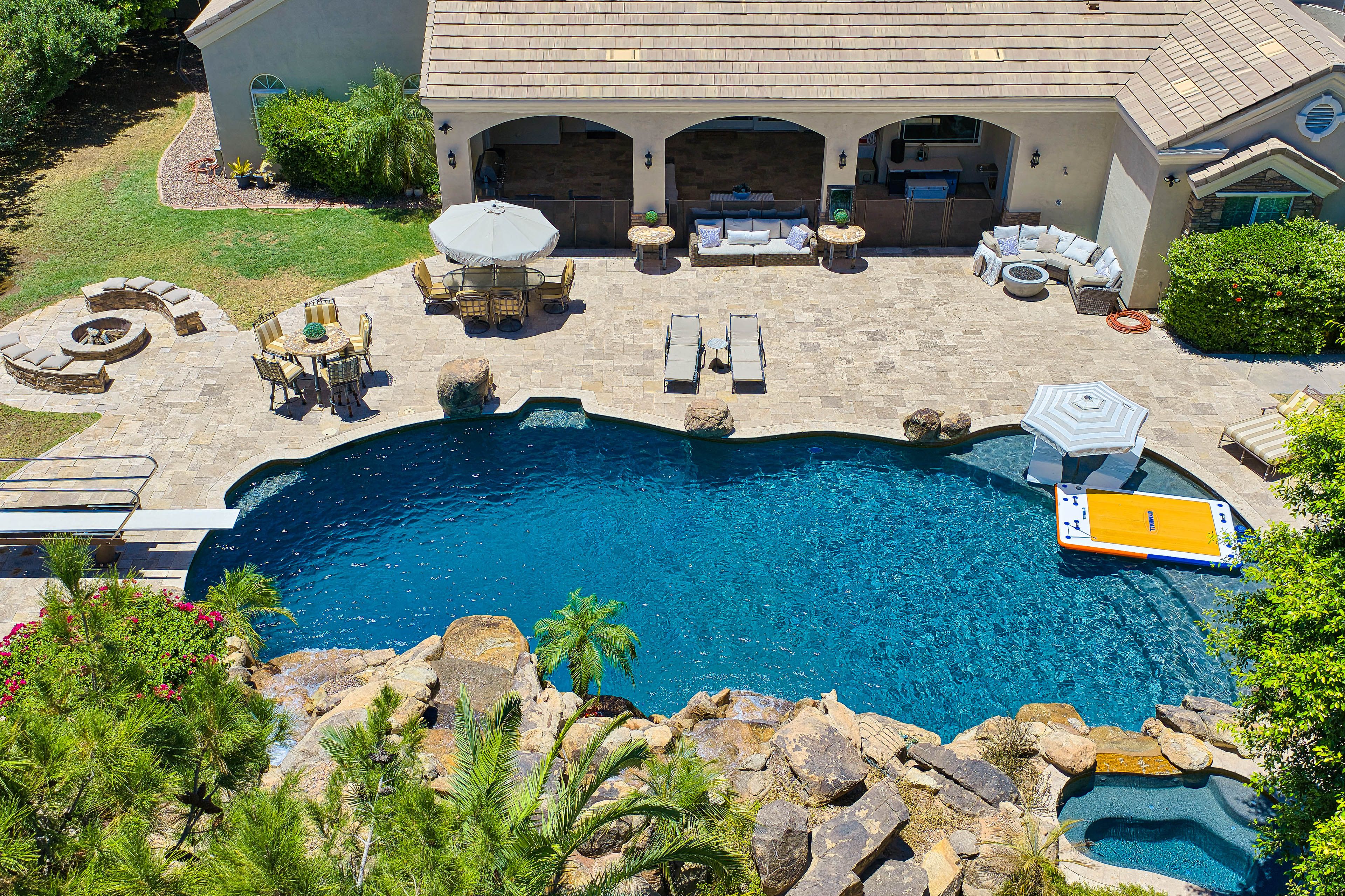 Aerial View of Property