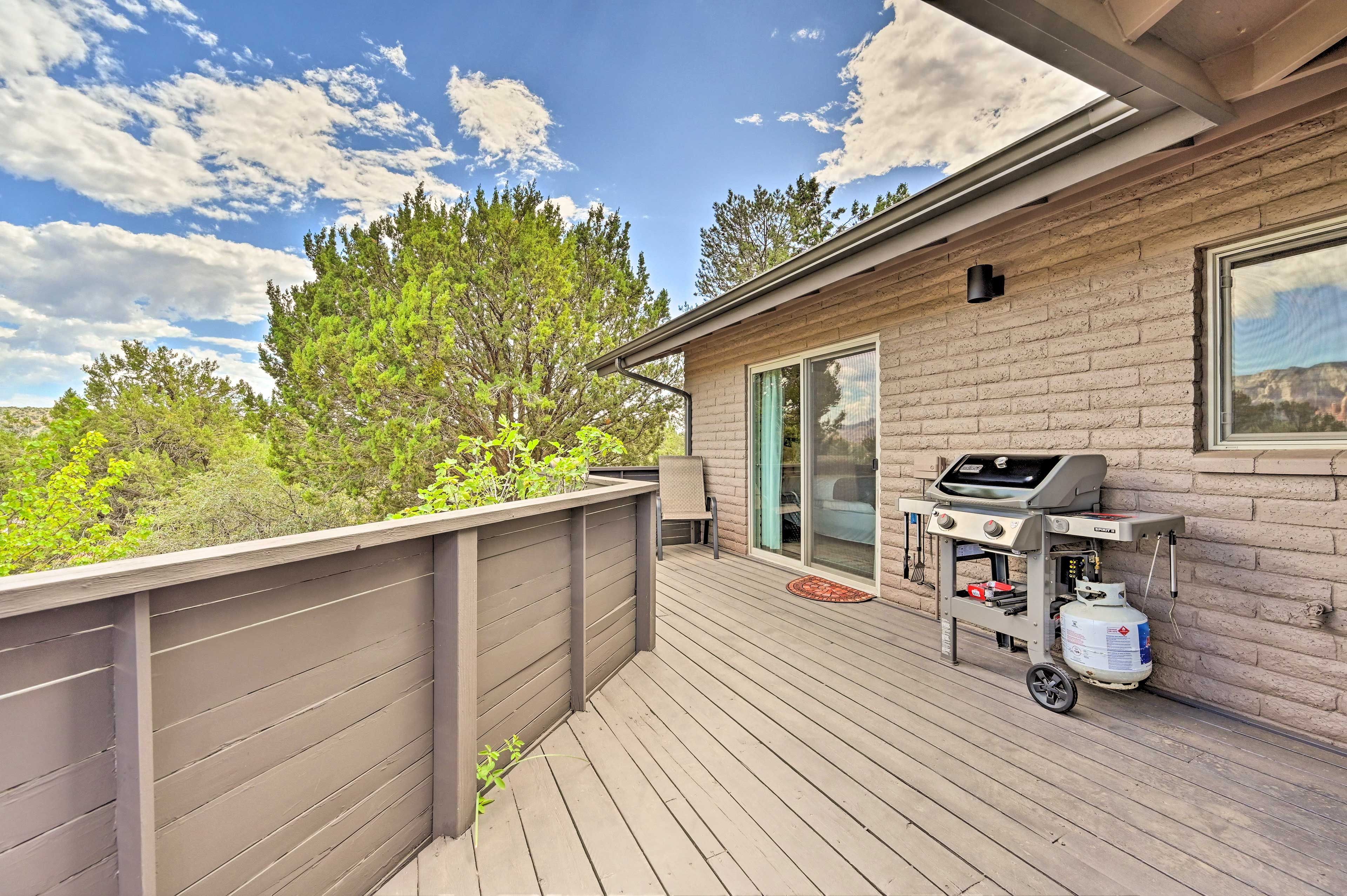 Main House | Private Deck | Gas Grill