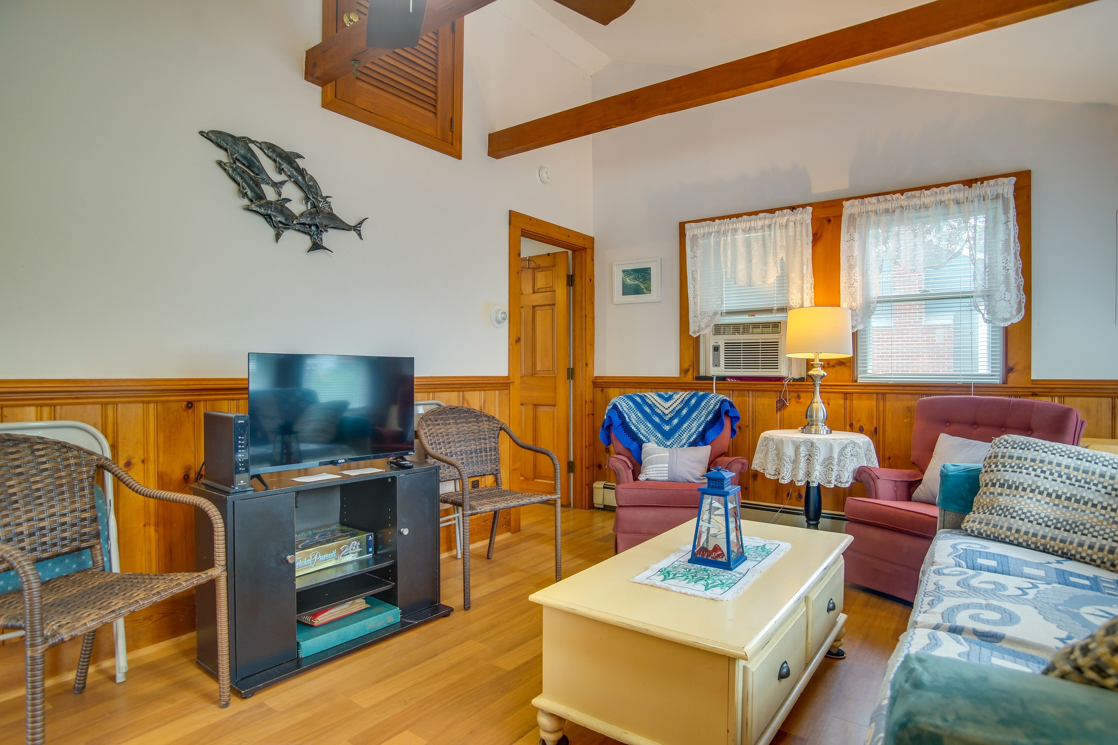 Living Room | Smart TV | Queen Sleeper Sofa