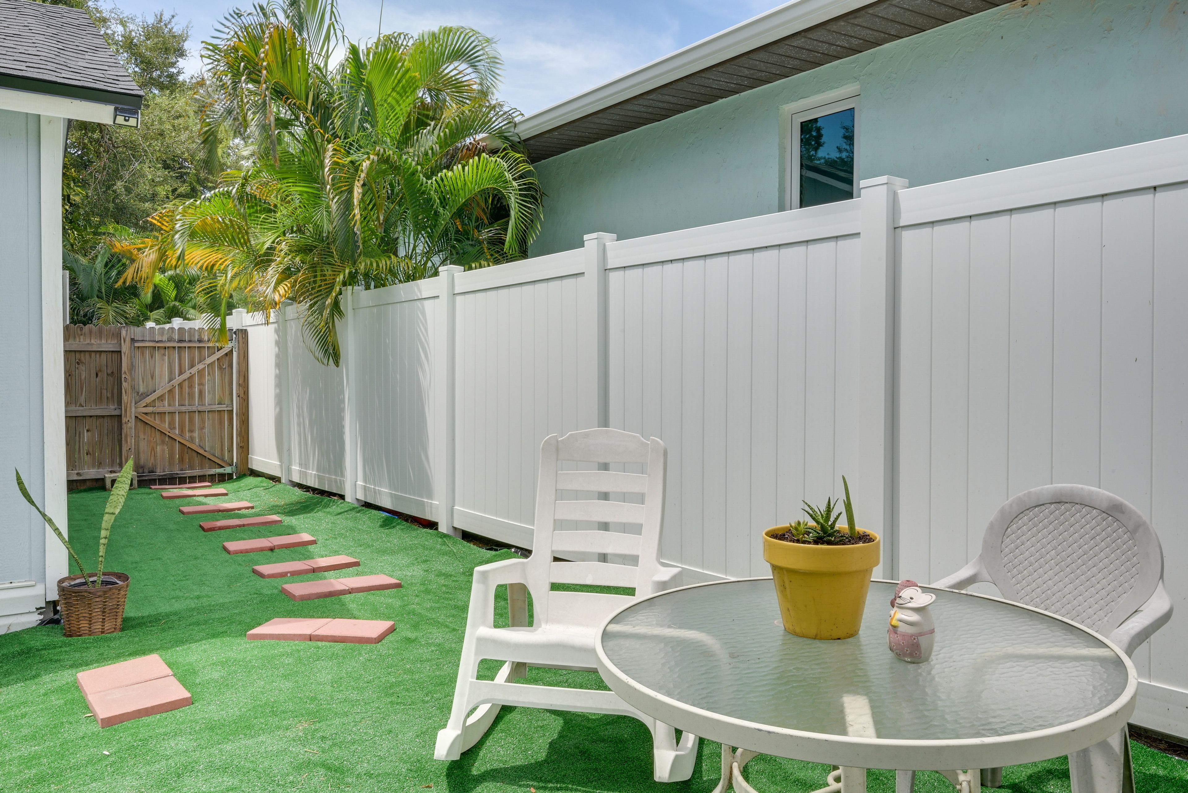 Shared Back Patio