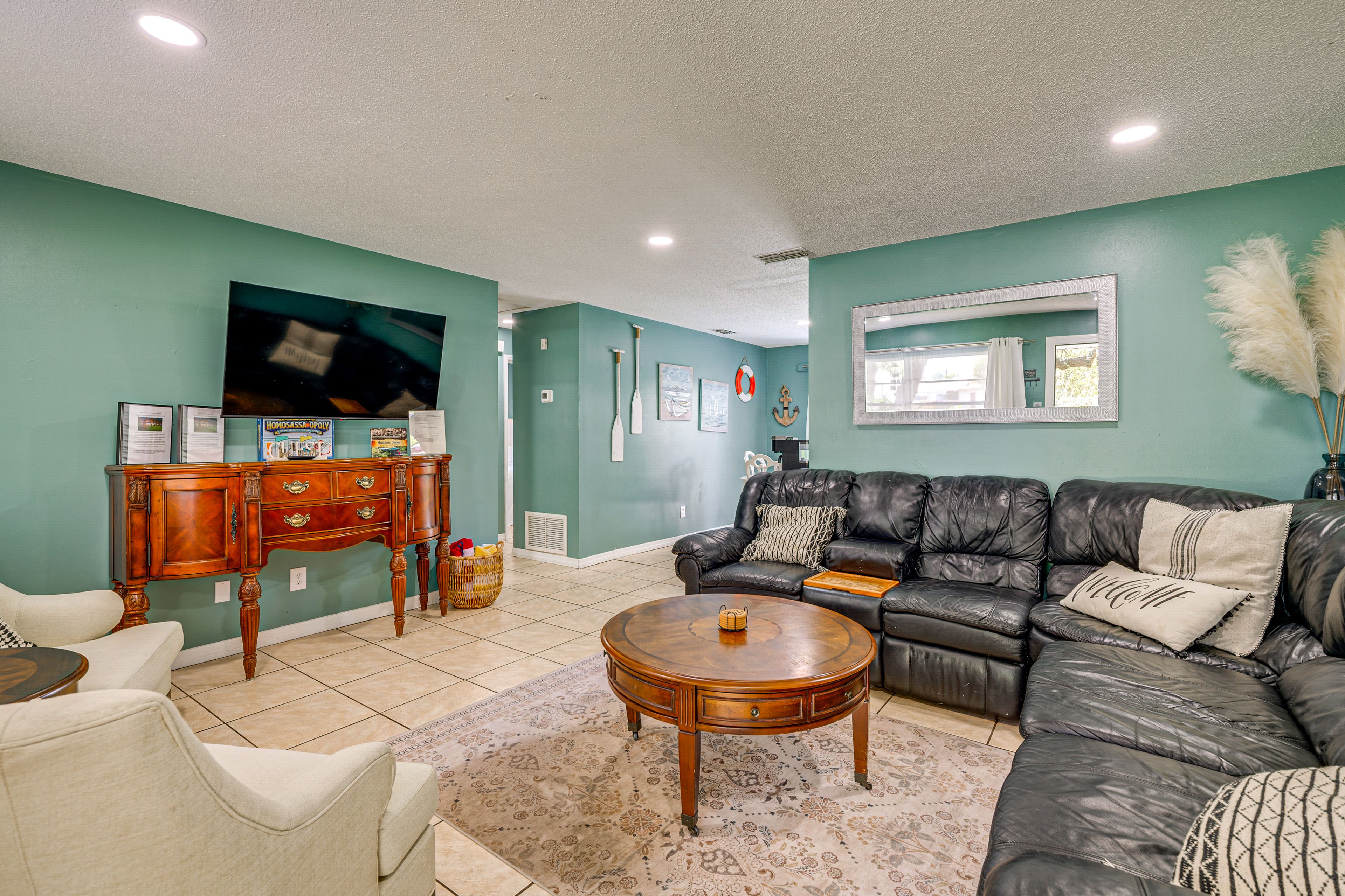Living Room | Full Sleeper Sofa | Smart TV