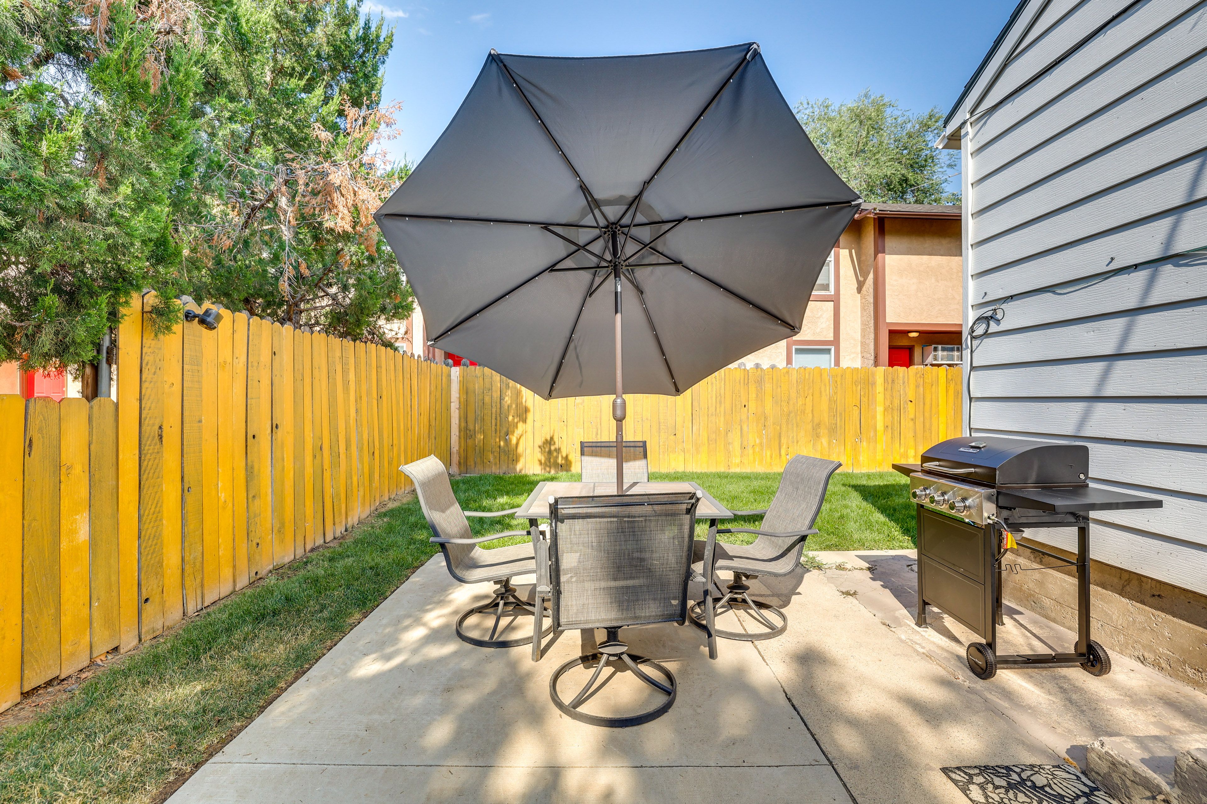 Furnished Patio | Outdoor Dining Area | Grill | Fire Pit