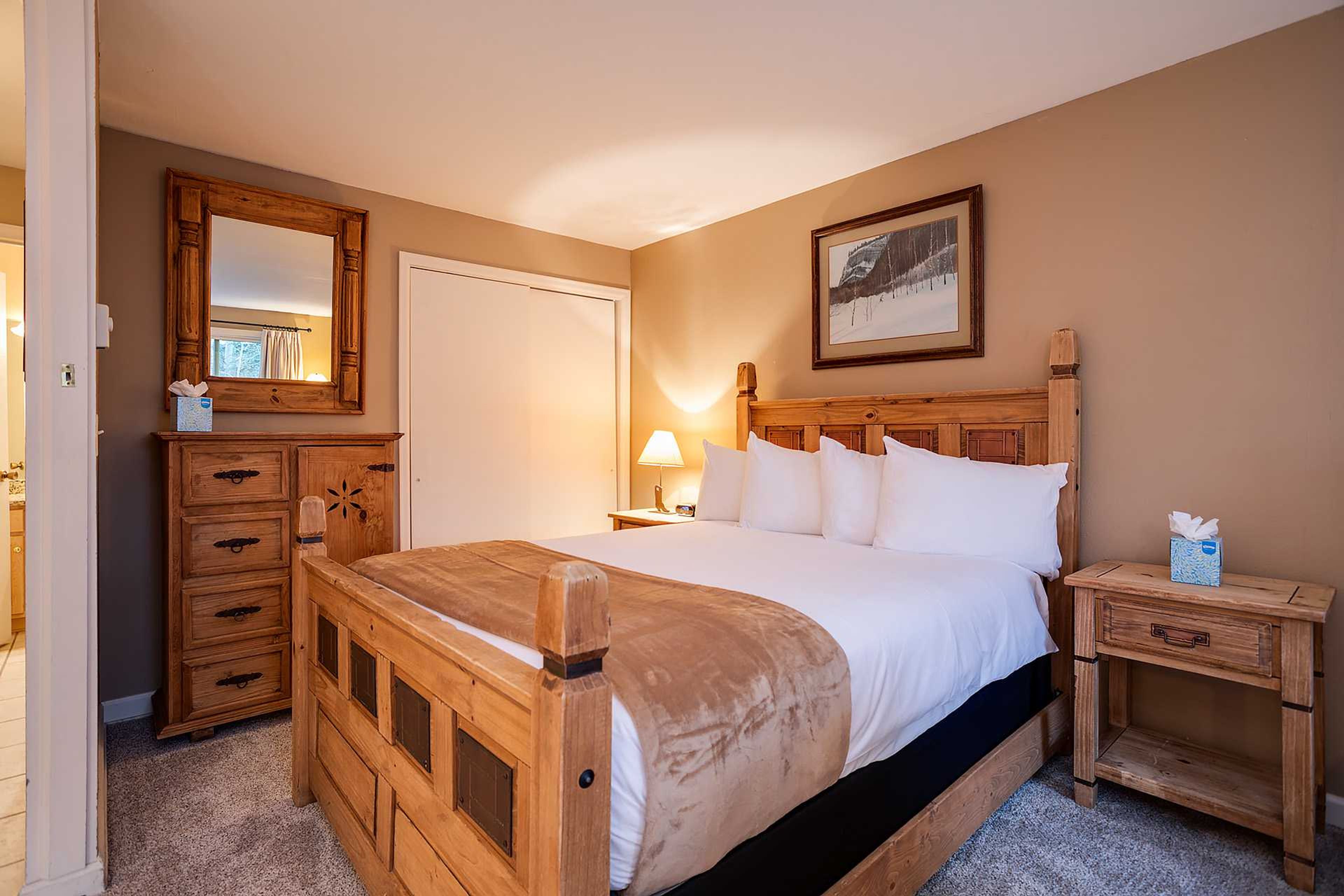 Studio | Sleeping Area/Bedroom | Queen Bed